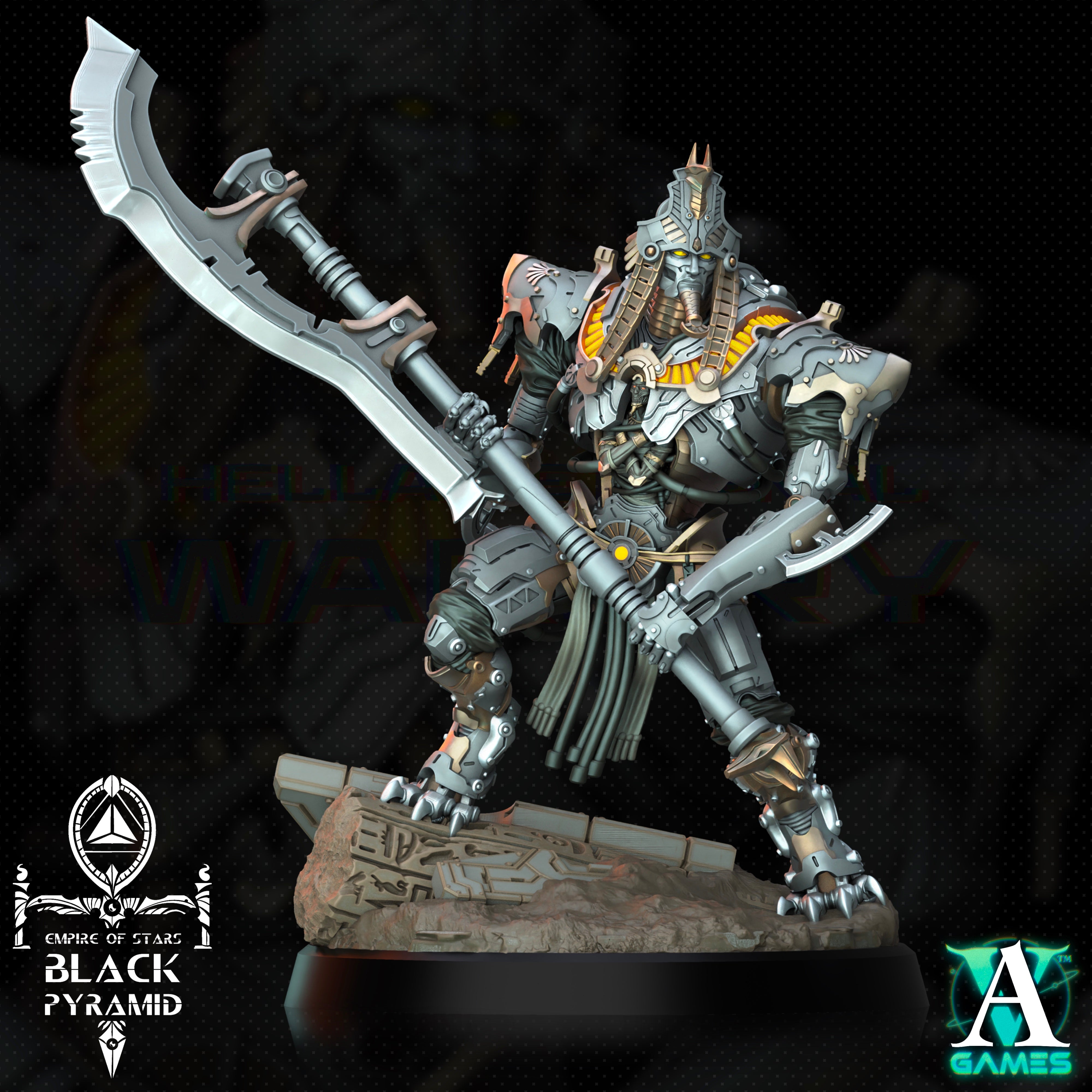 Keteph Atekhramun - Empire of Stars - Galactic Pharaohs Archvillain Games