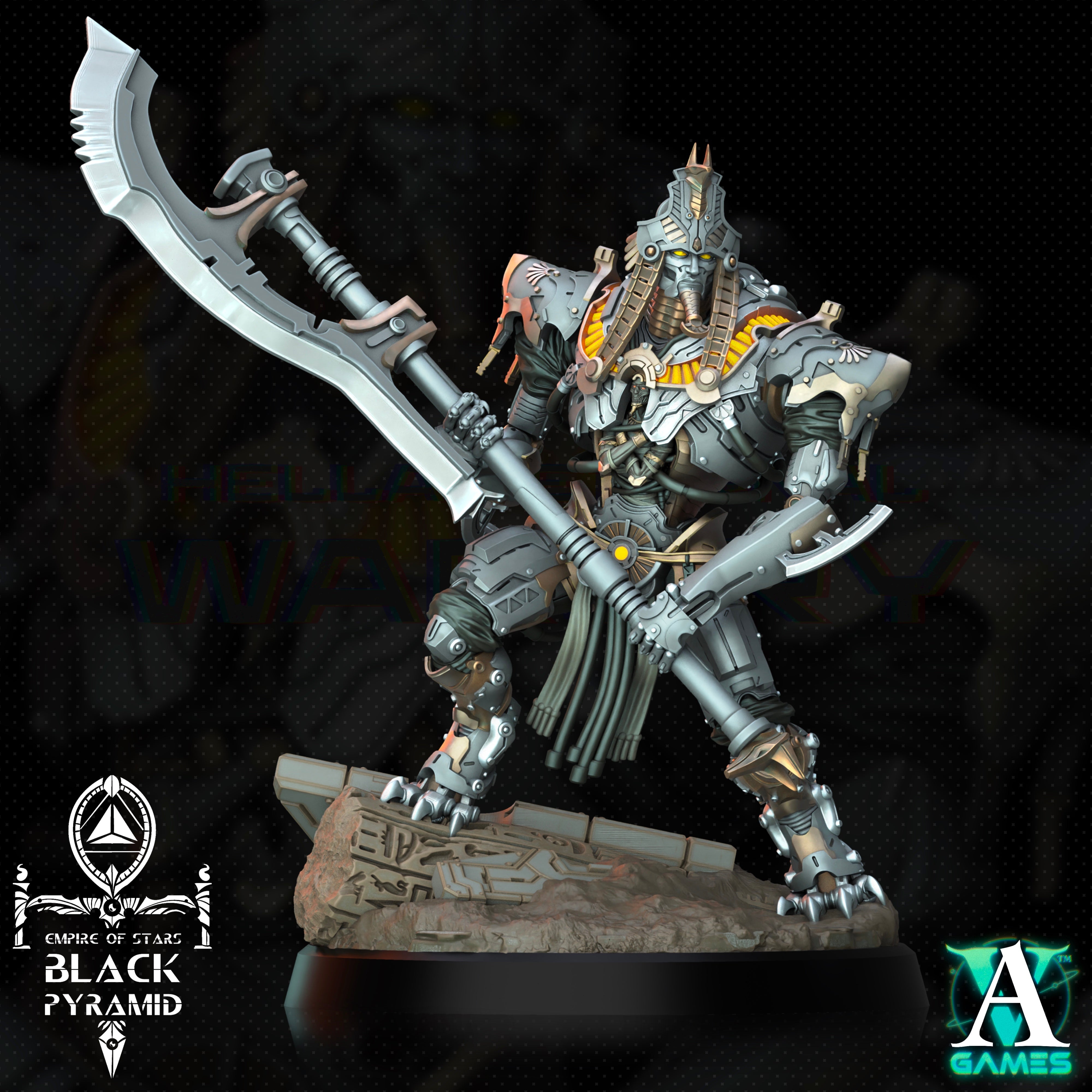 Keteph Atekhramun - Empire of Stars - Galactic Pharaohs Archvillain Games