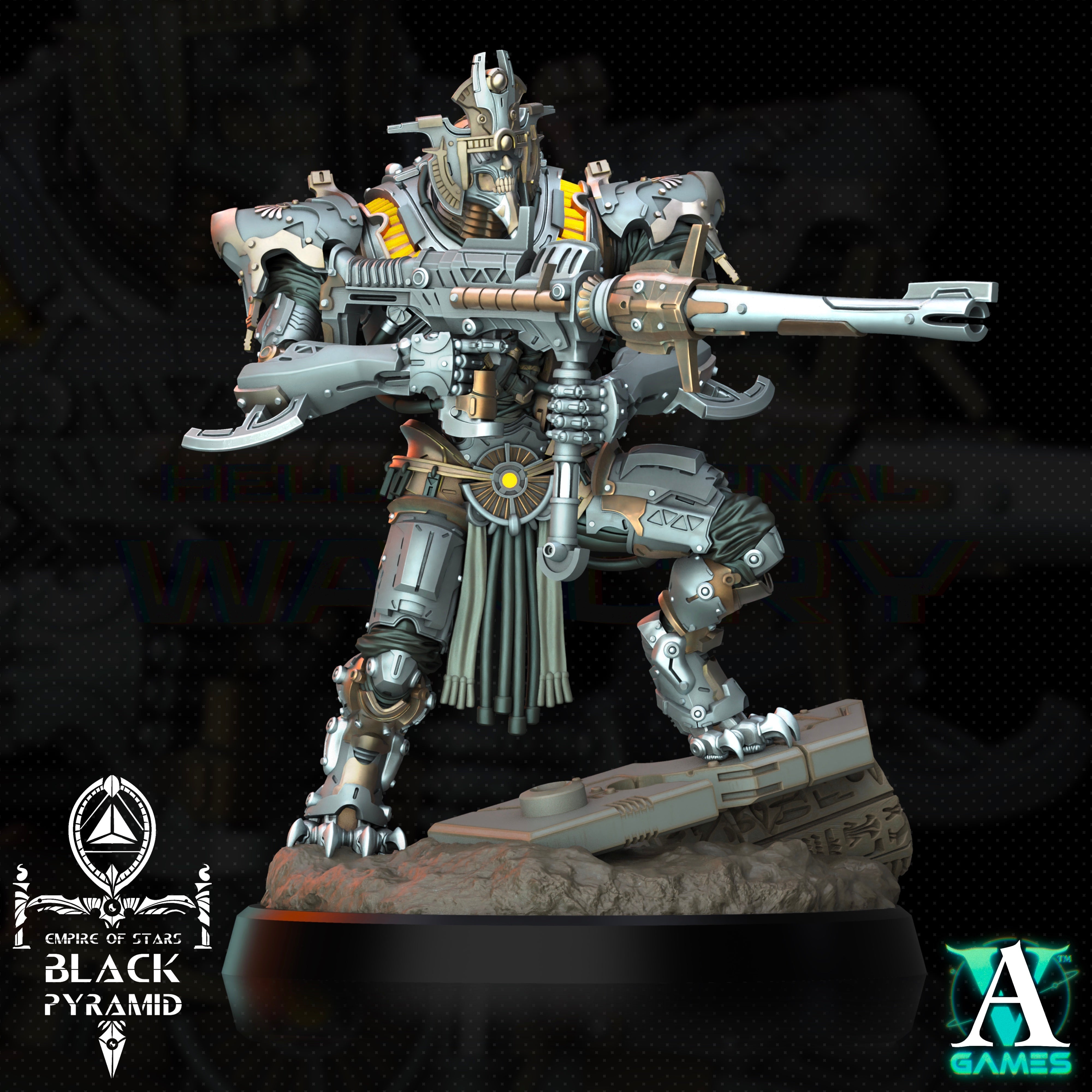 Keteph Atekhramun - Empire of Stars - Galactic Pharaohs Archvillain Games