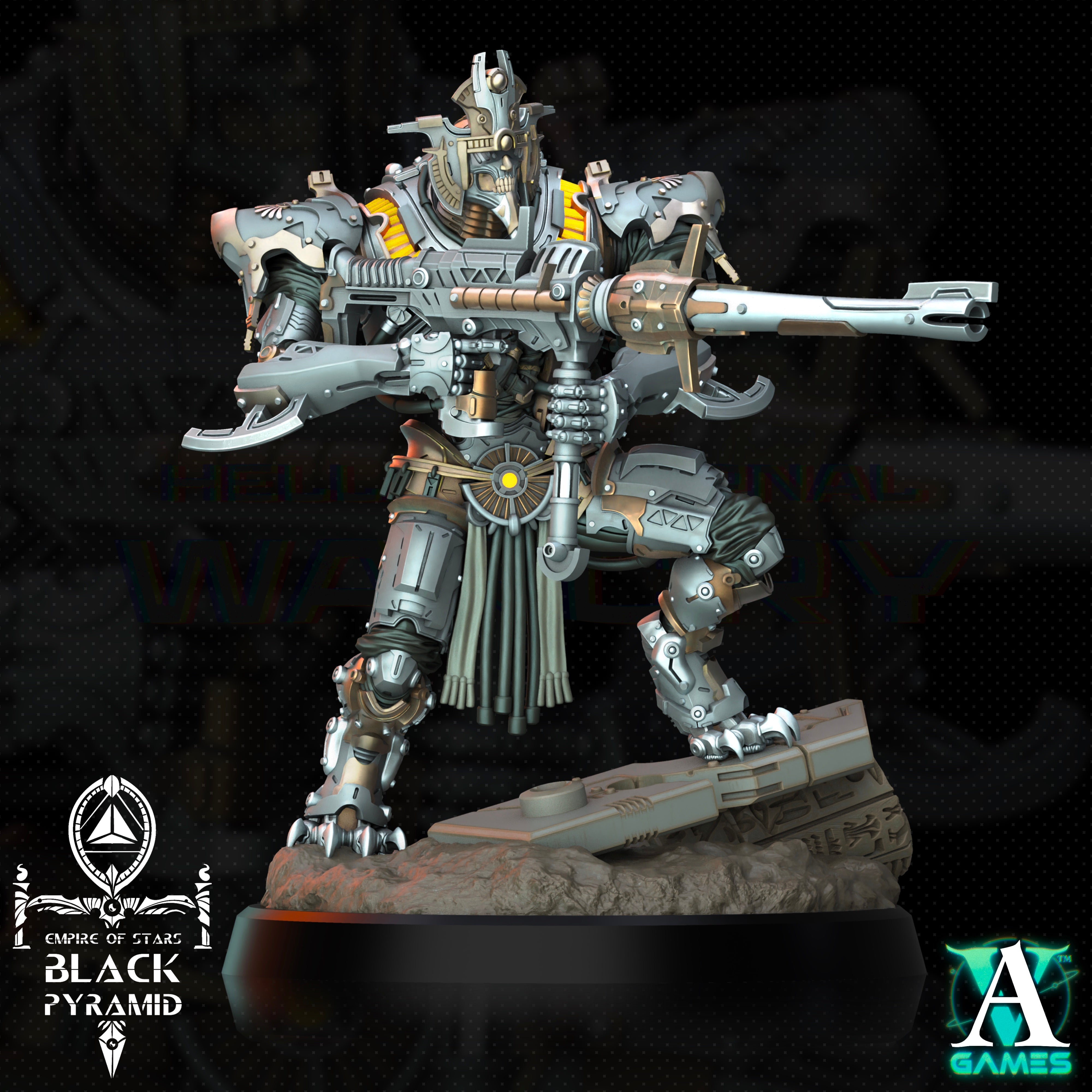Keteph Atekhramun - Empire of Stars - Galactic Pharaohs Archvillain Games