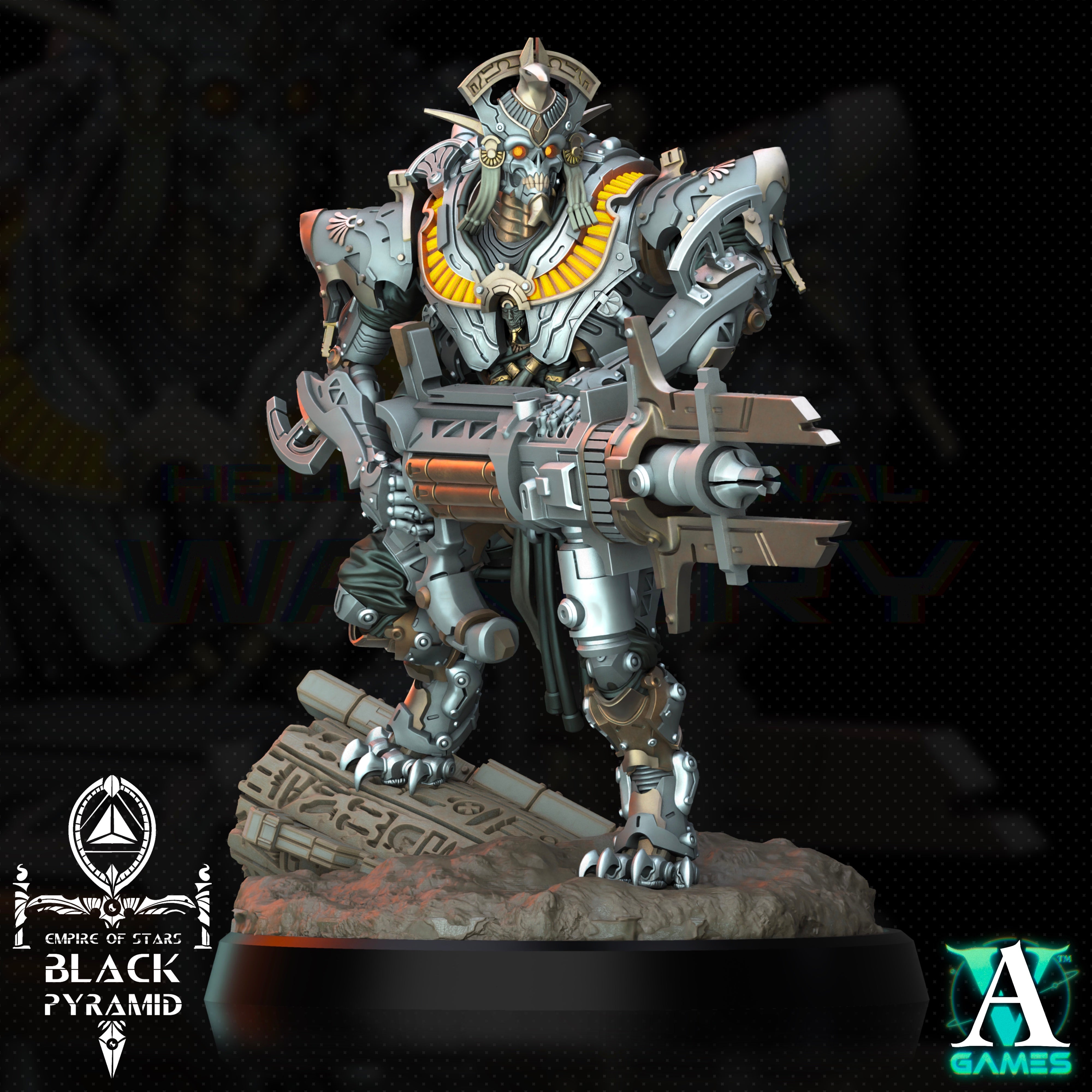 Keteph Atekhramun - Empire of Stars - Galactic Pharaohs Archvillain Games