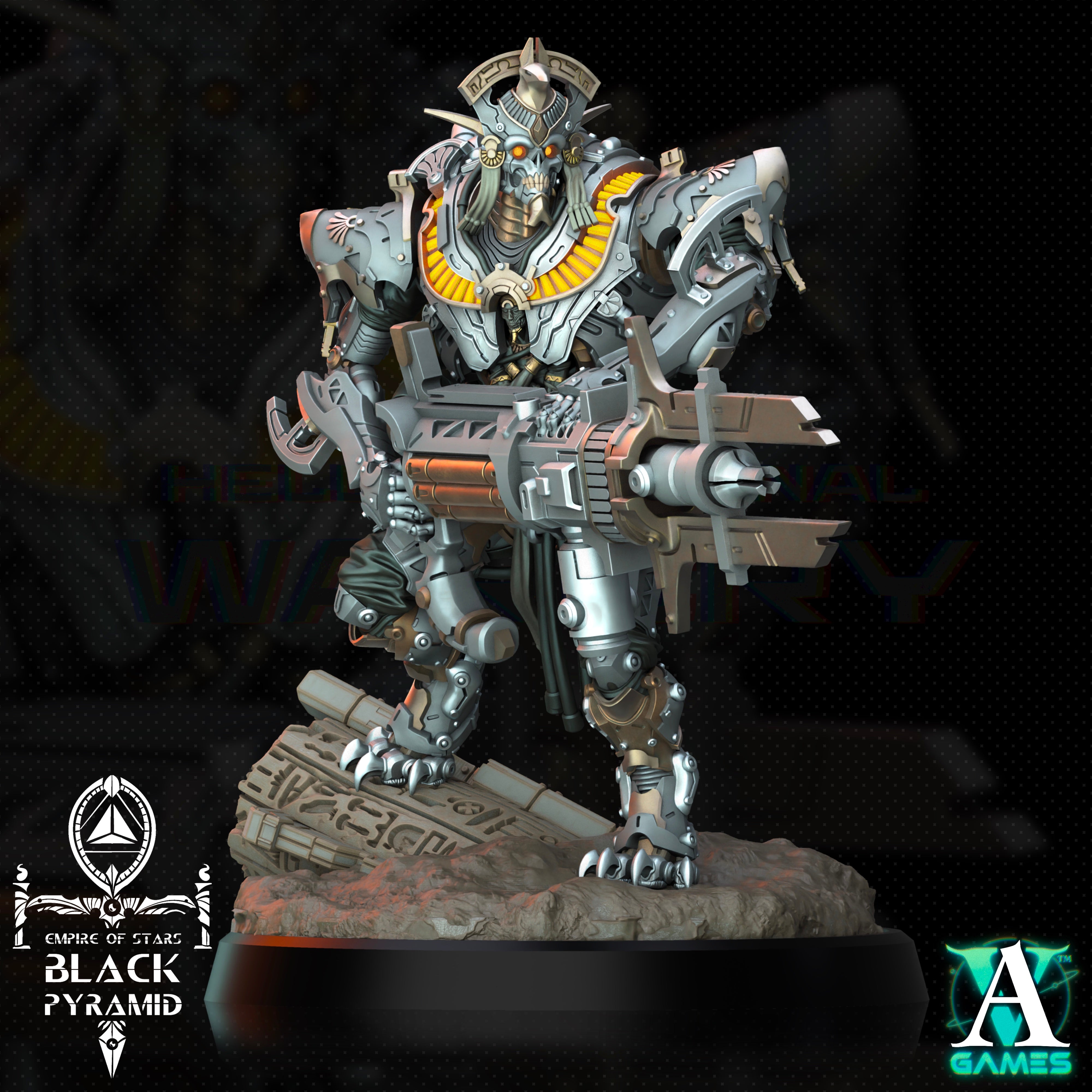 Keteph Atekhramun - Empire of Stars - Galactic Pharaohs Archvillain Games