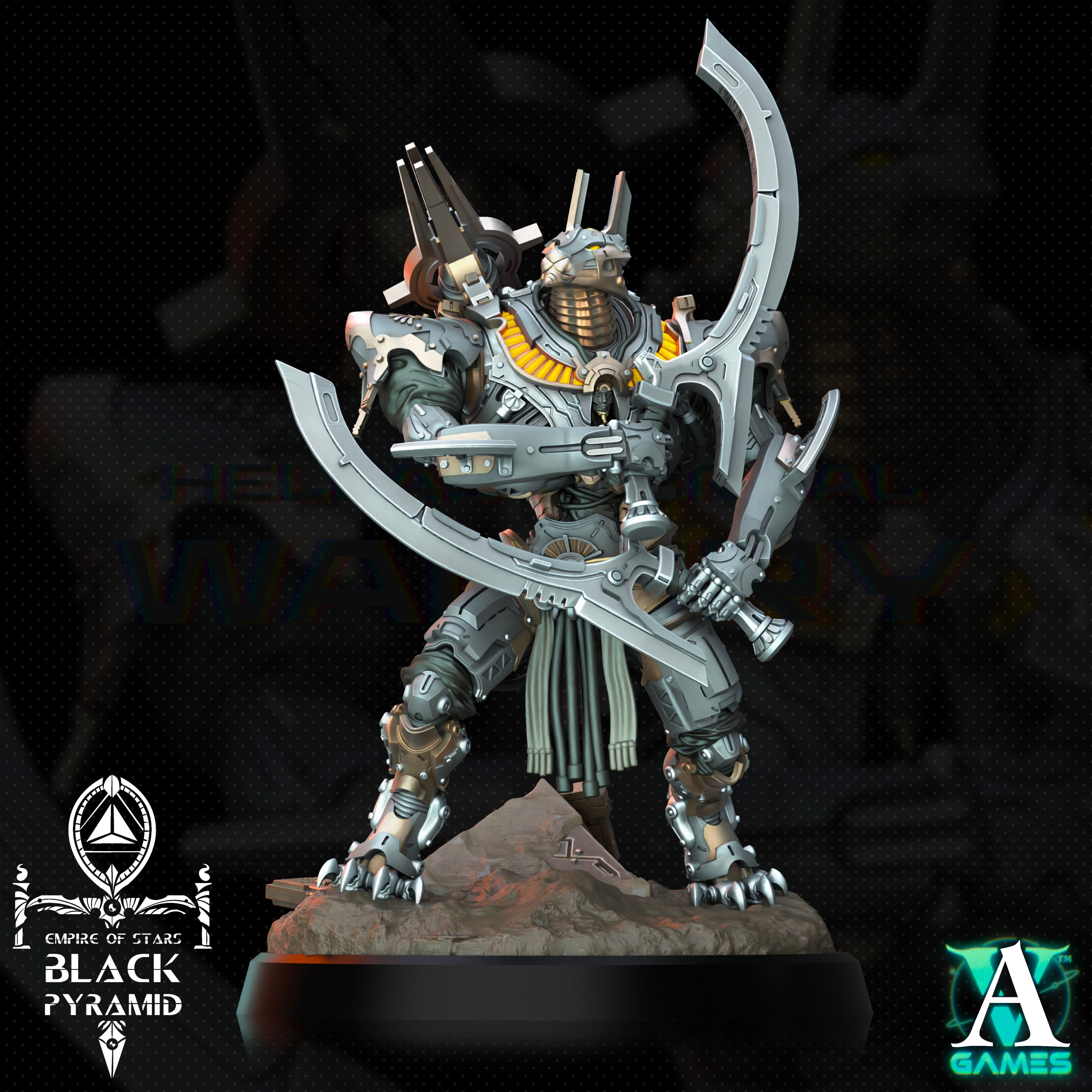 Keteph Atekhramun - Empire of Stars - Galactic Pharaohs Archvillain Games