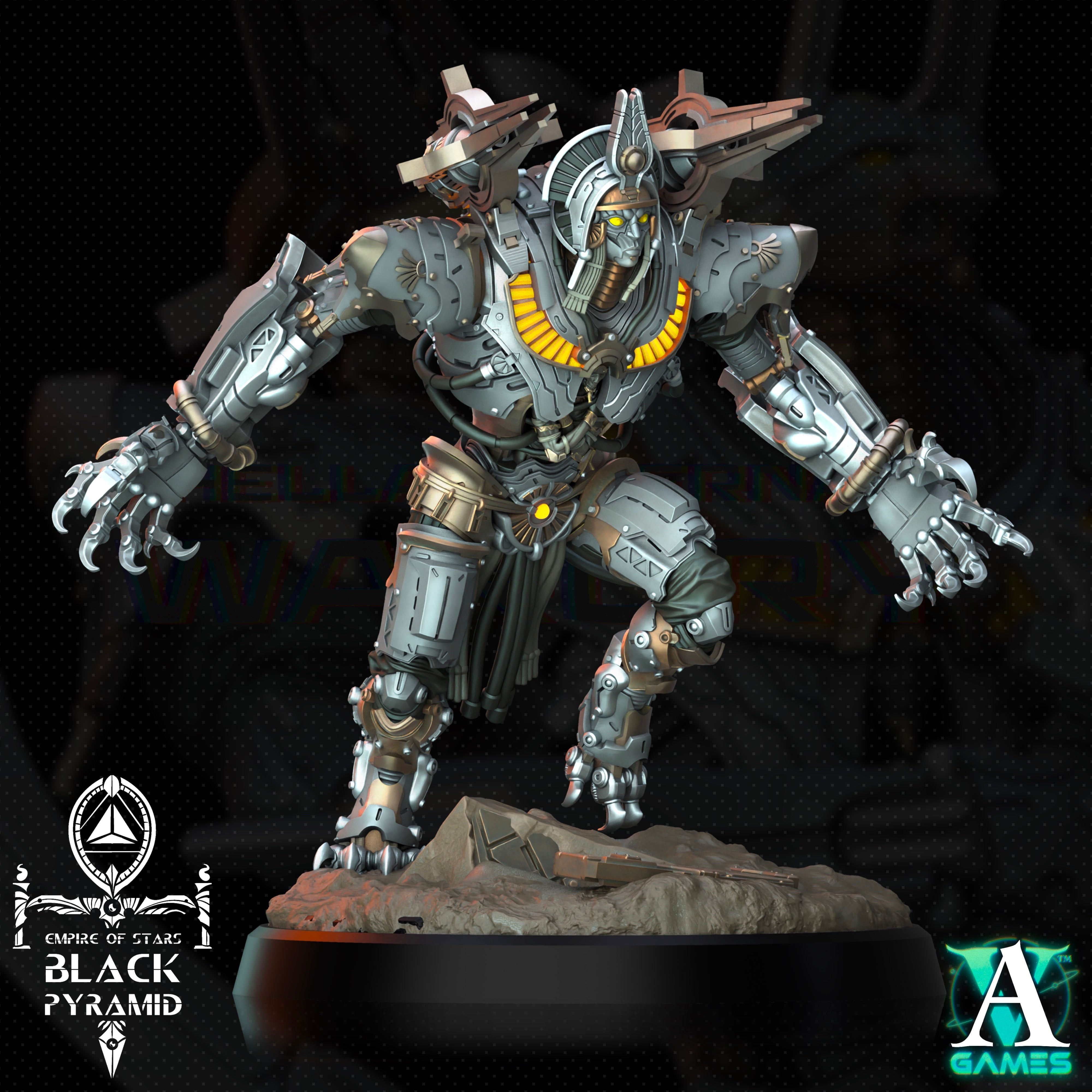 Keteph Atekhramun - Empire of Stars - Galactic Pharaohs Archvillain Games