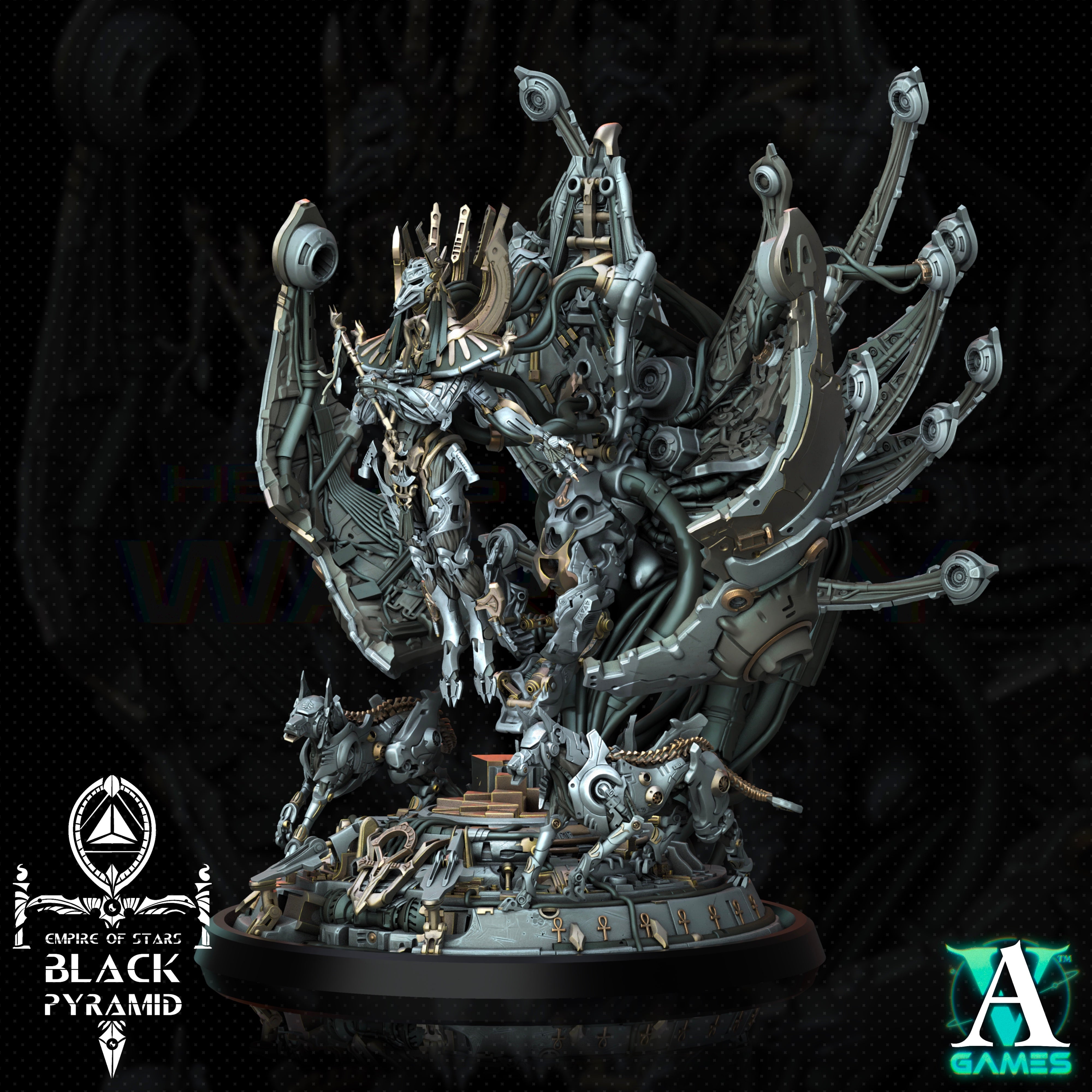 Keteph Divinity - Empire of Stars - Galactic Pharaohs Archvillain Games