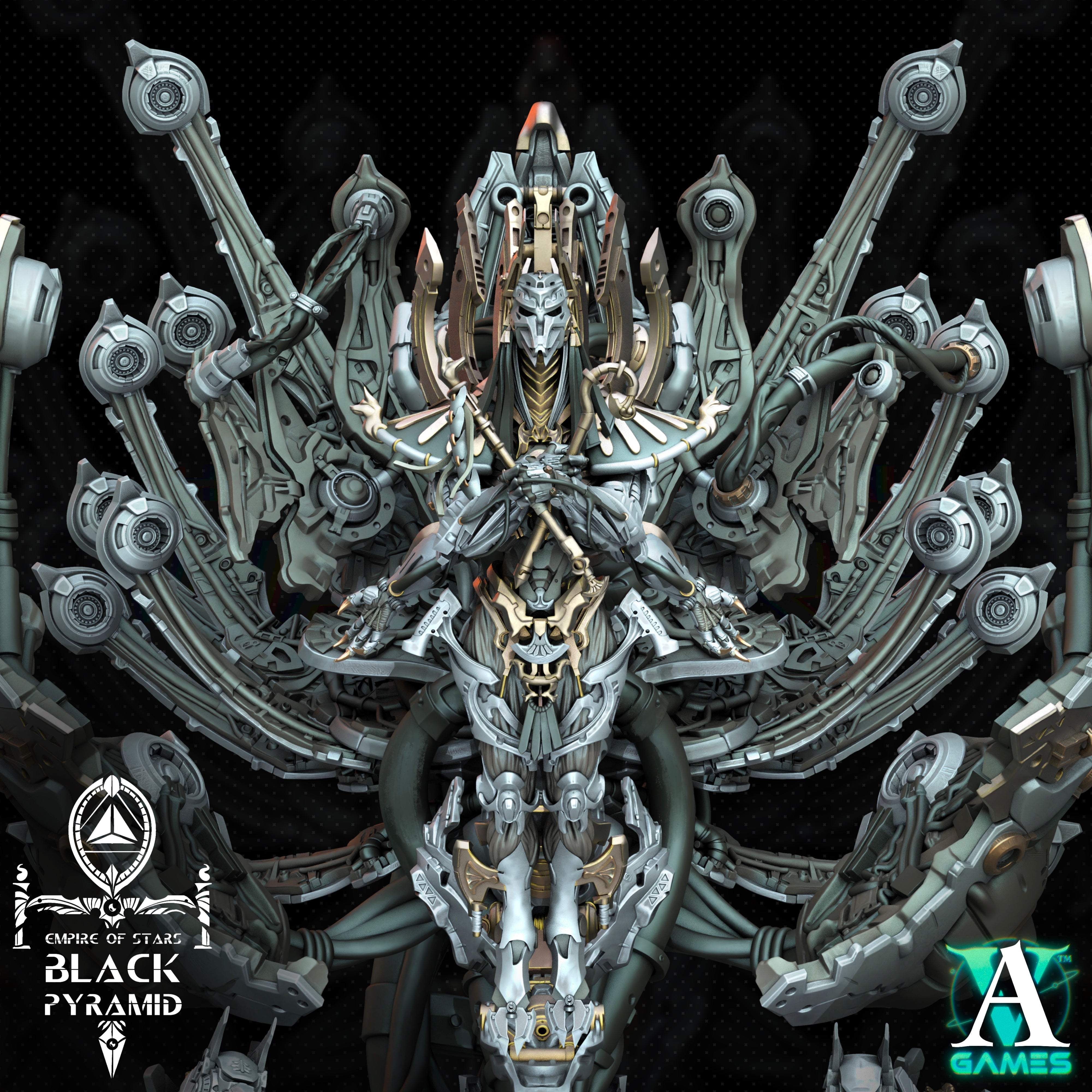 Keteph Divinity - Empire of Stars - Galactic Pharaohs Archvillain Games
