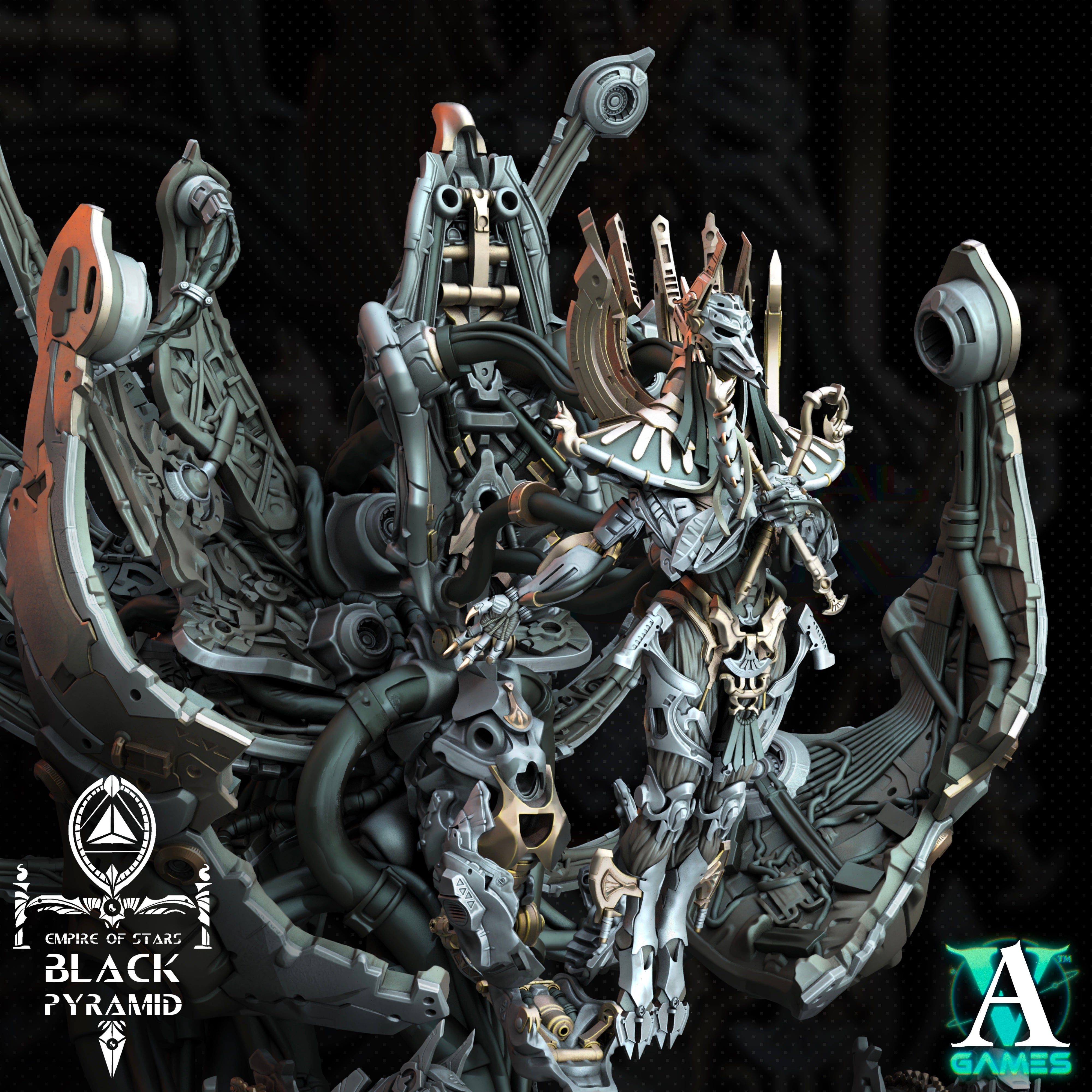 Keteph Divinity - Empire of Stars - Galactic Pharaohs Archvillain Games
