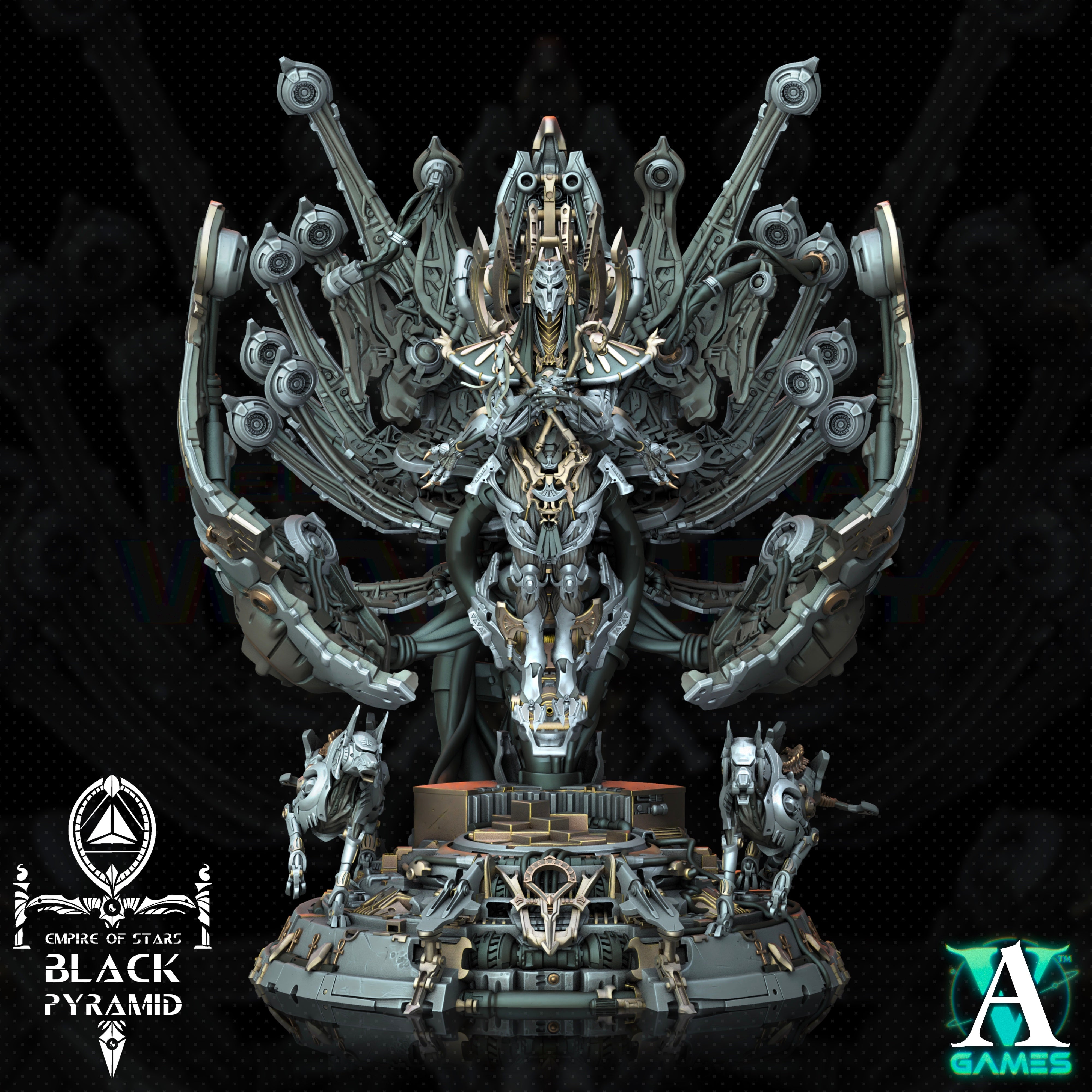 Keteph Divinity - Empire of Stars - Galactic Pharaohs Archvillain Games