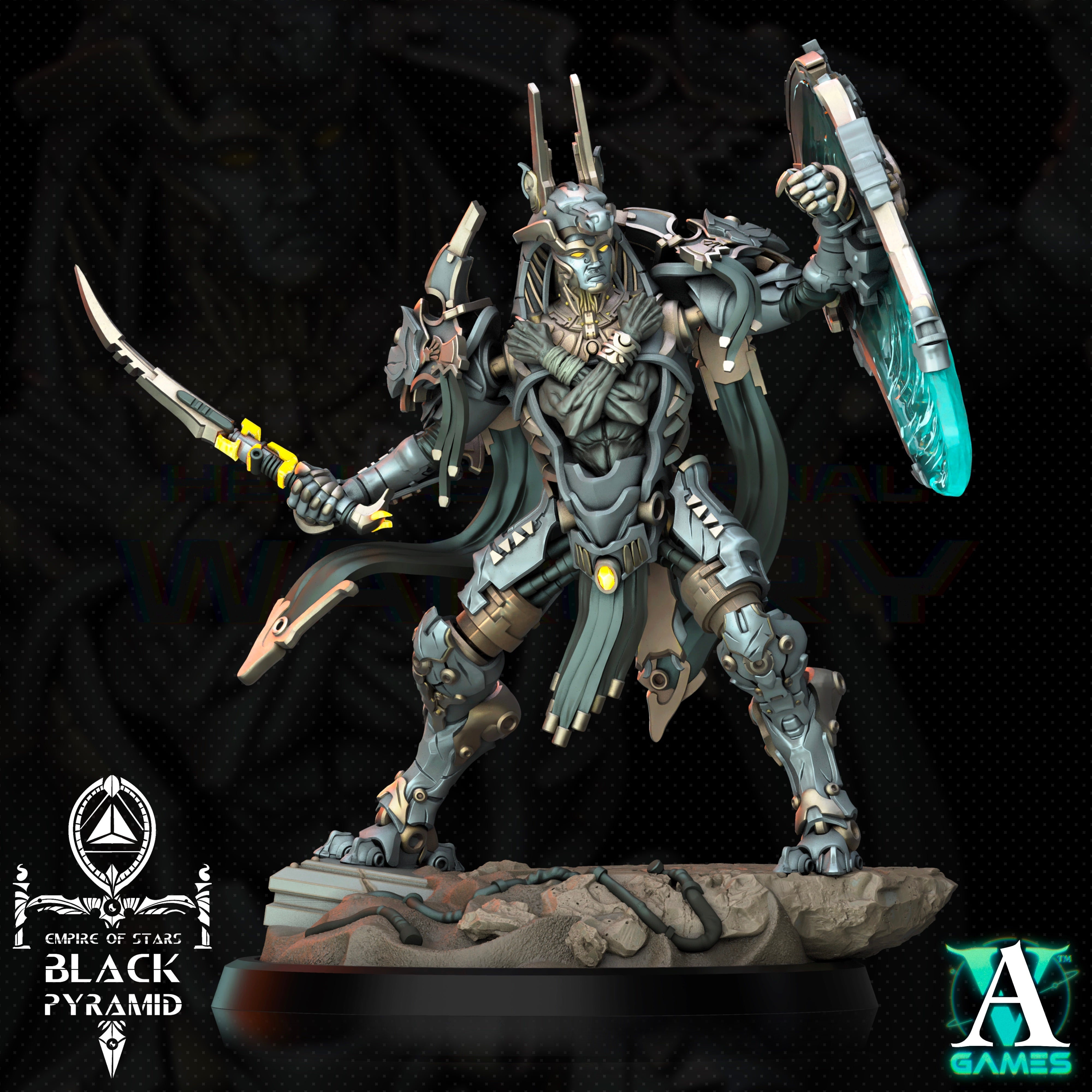 Keteph Issahar - Empire of Stars - Galactic Pharaohs Archvillain Games