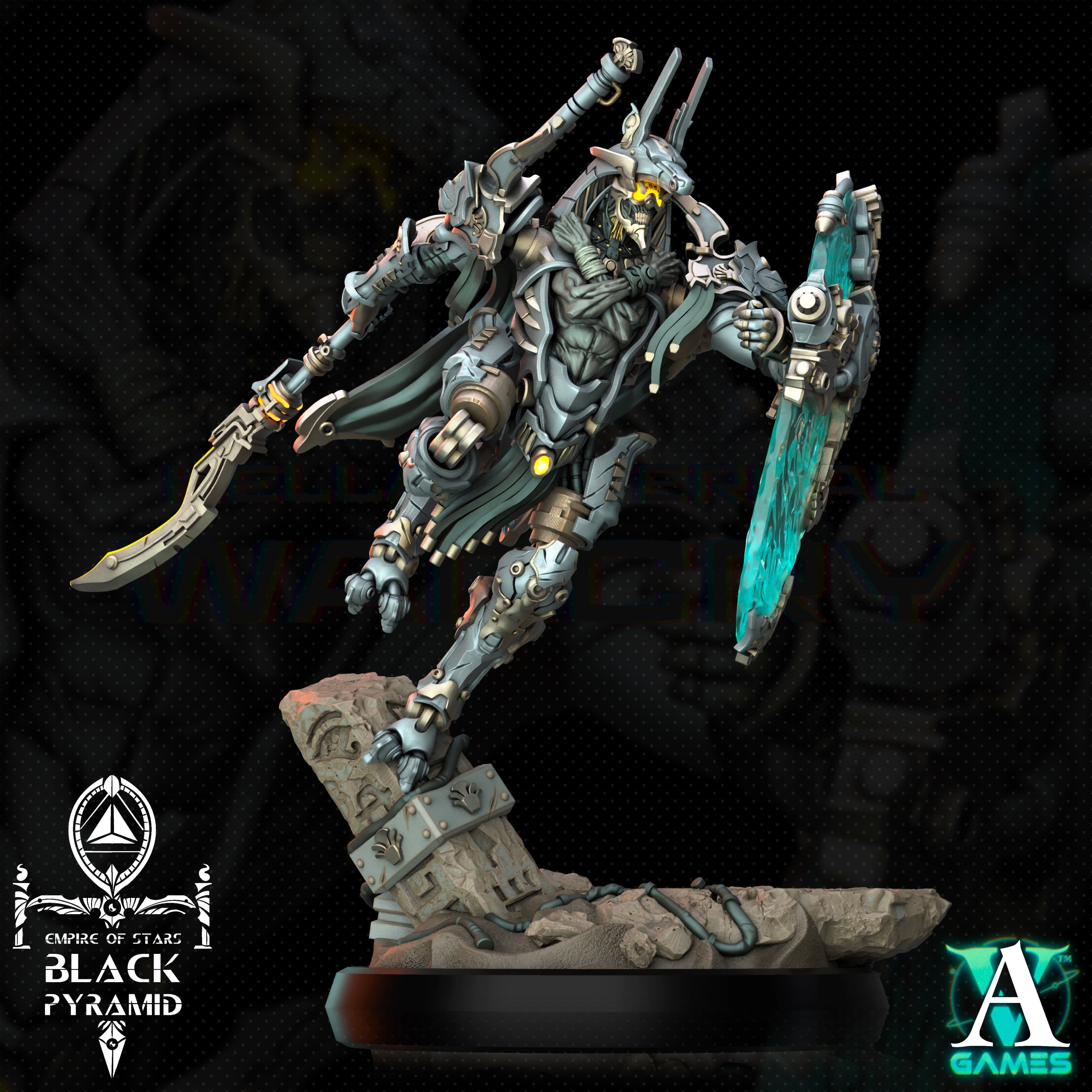 Keteph Issahar - Empire of Stars - Galactic Pharaohs Archvillain Games
