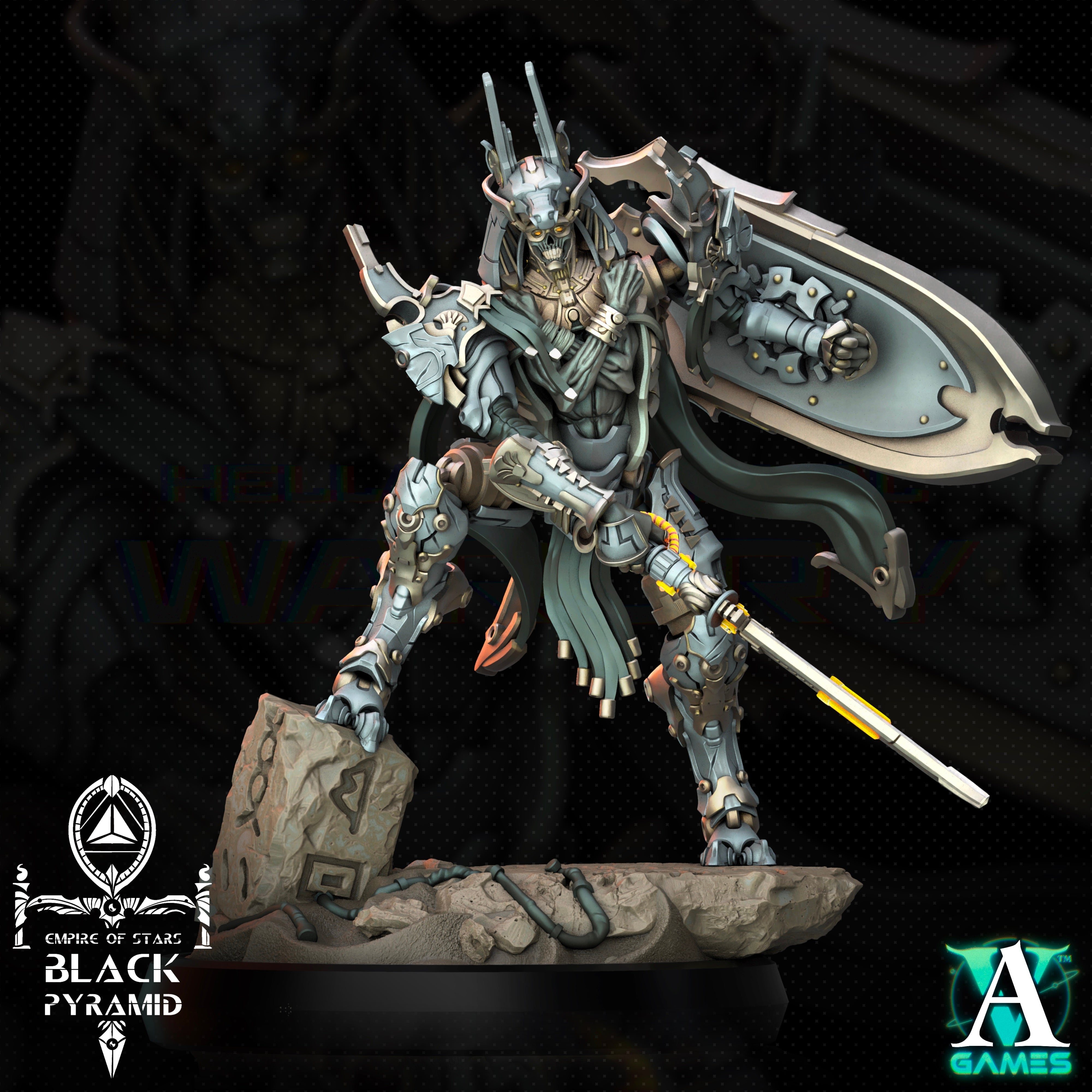 Keteph Issahar - Empire of Stars - Galactic Pharaohs Archvillain Games