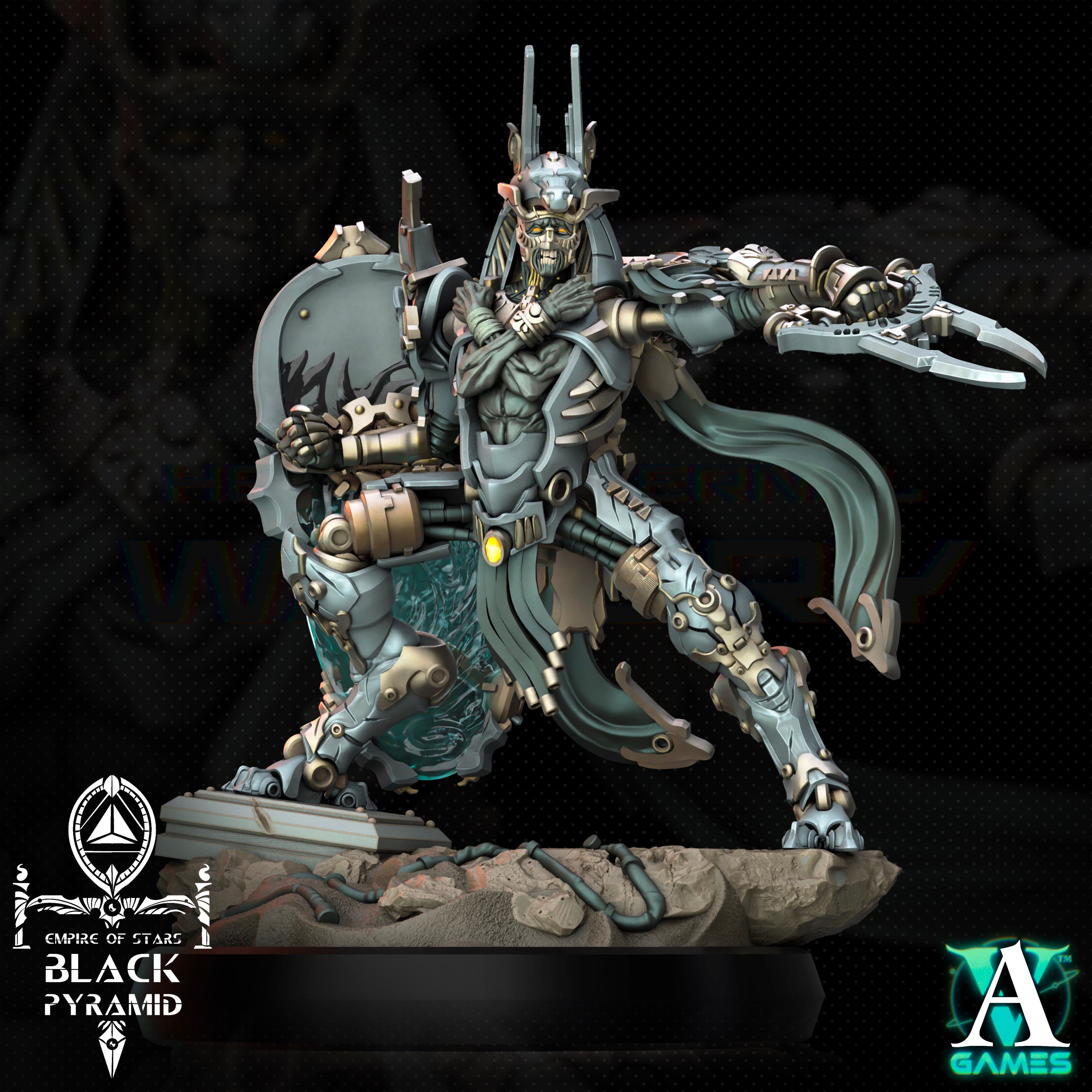 Keteph Issahar - Empire of Stars - Galactic Pharaohs Archvillain Games