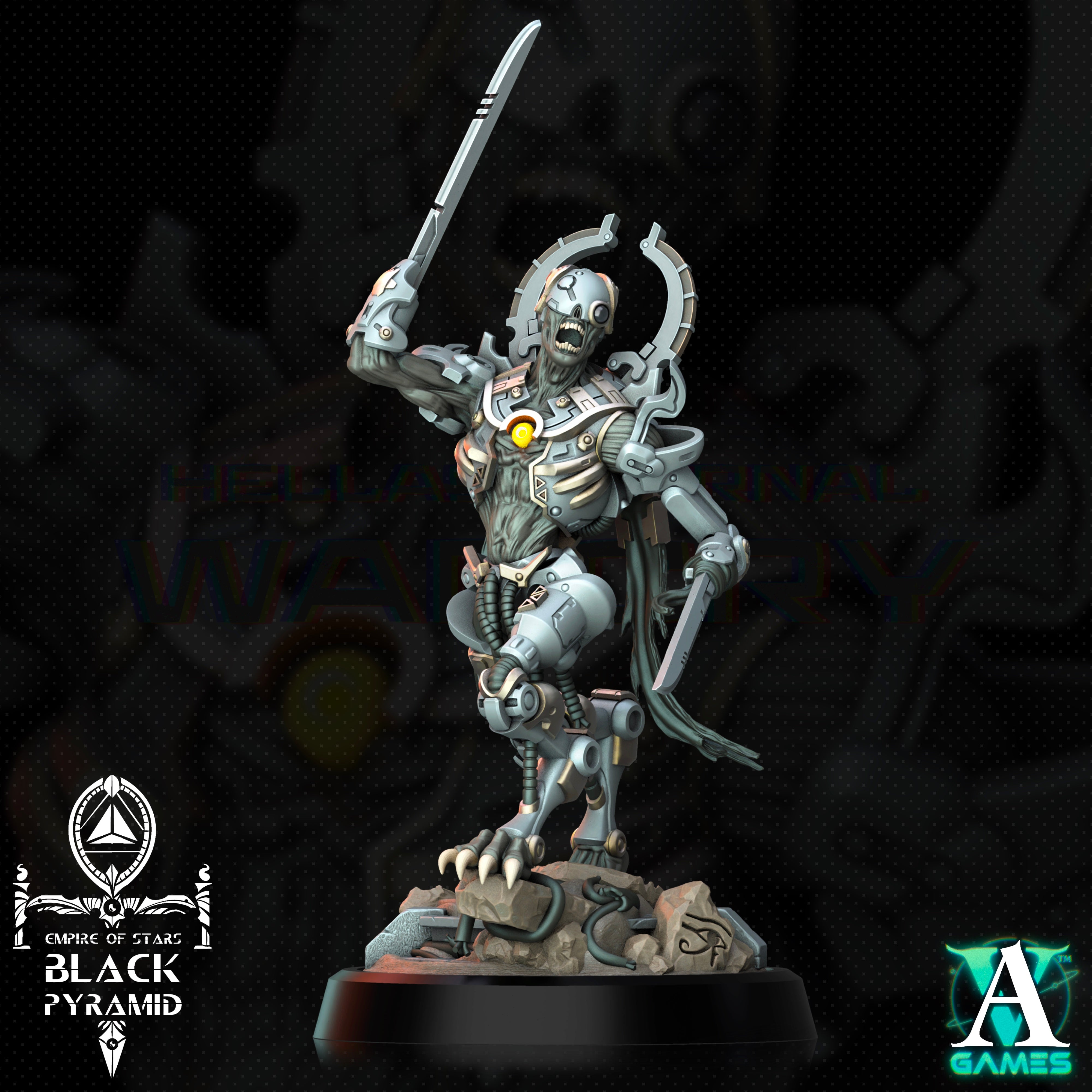 Keteph Knumhar - Empire of Stars - Galactic Pharaohs Archvillain Games