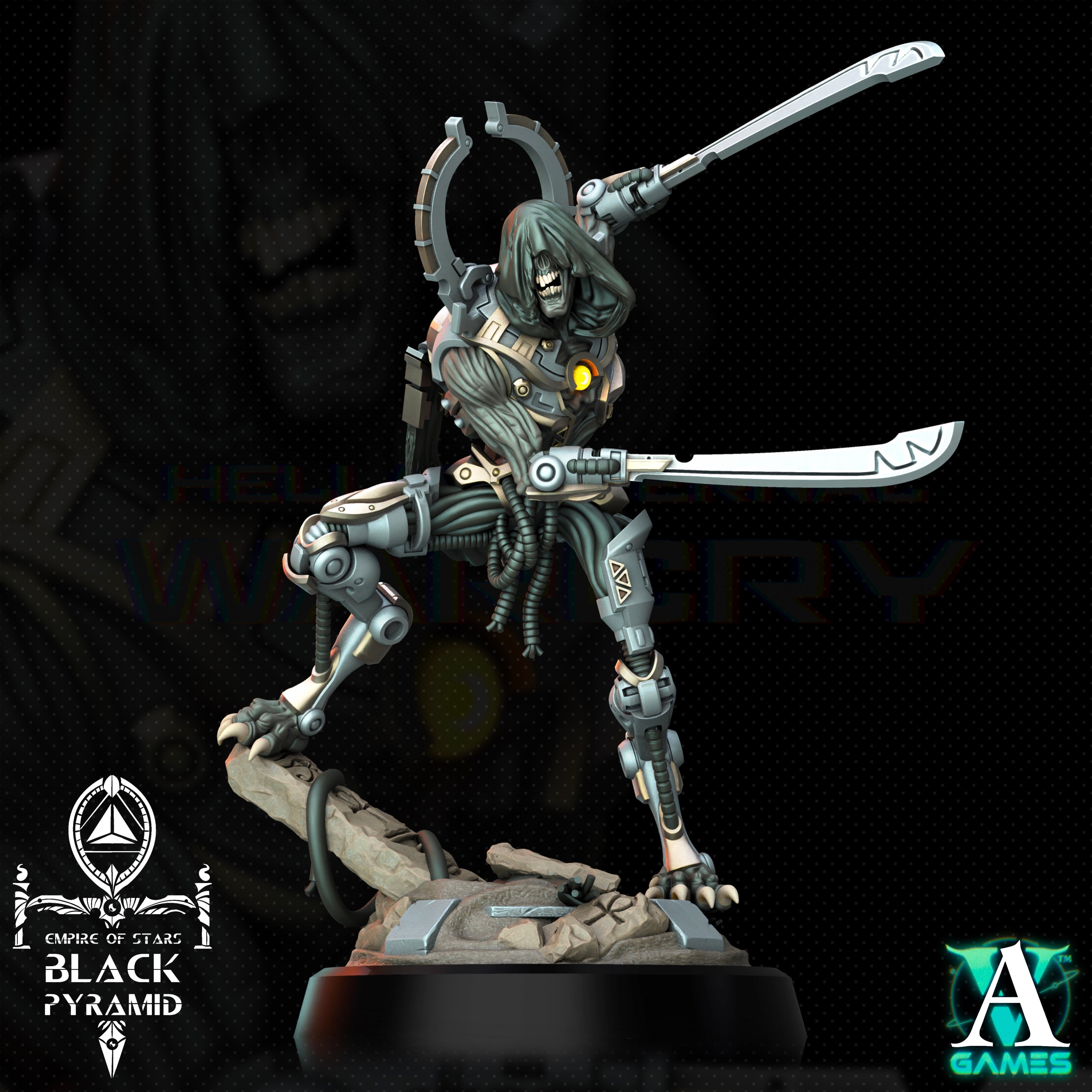 Keteph Knumhar - Empire of Stars - Galactic Pharaohs Archvillain Games