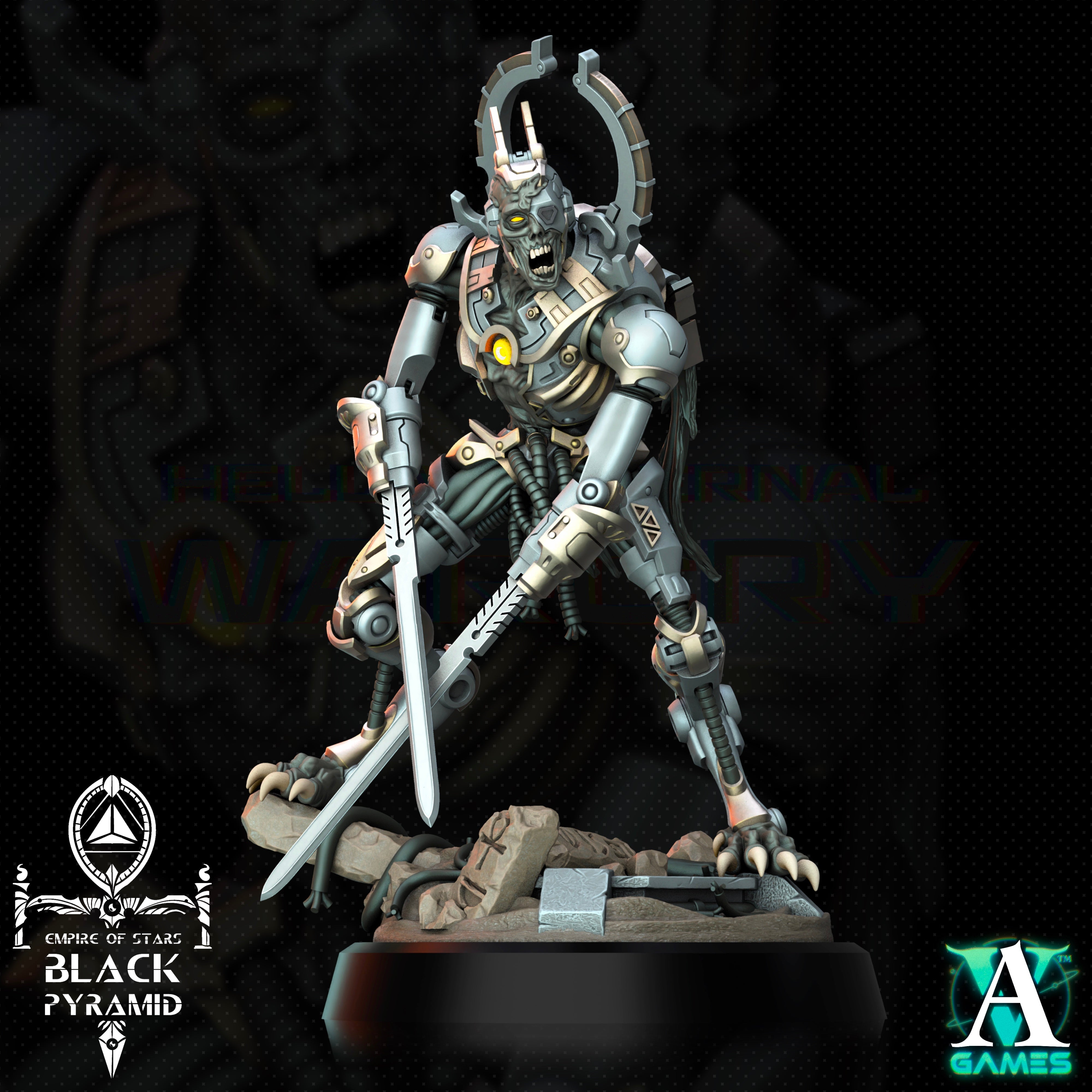 Keteph Knumhar - Empire of Stars - Galactic Pharaohs Archvillain Games