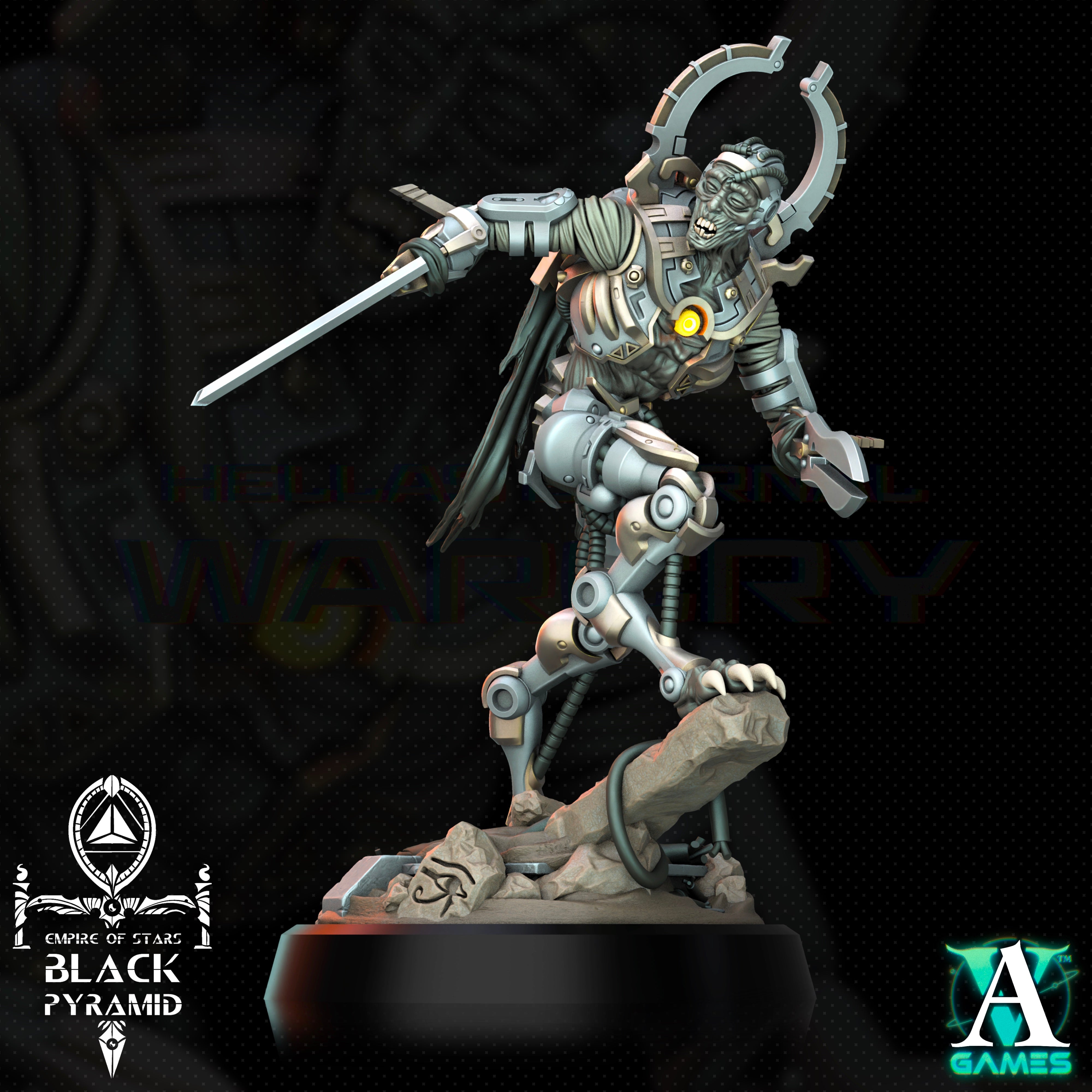 Keteph Knumhar - Empire of Stars - Galactic Pharaohs Archvillain Games