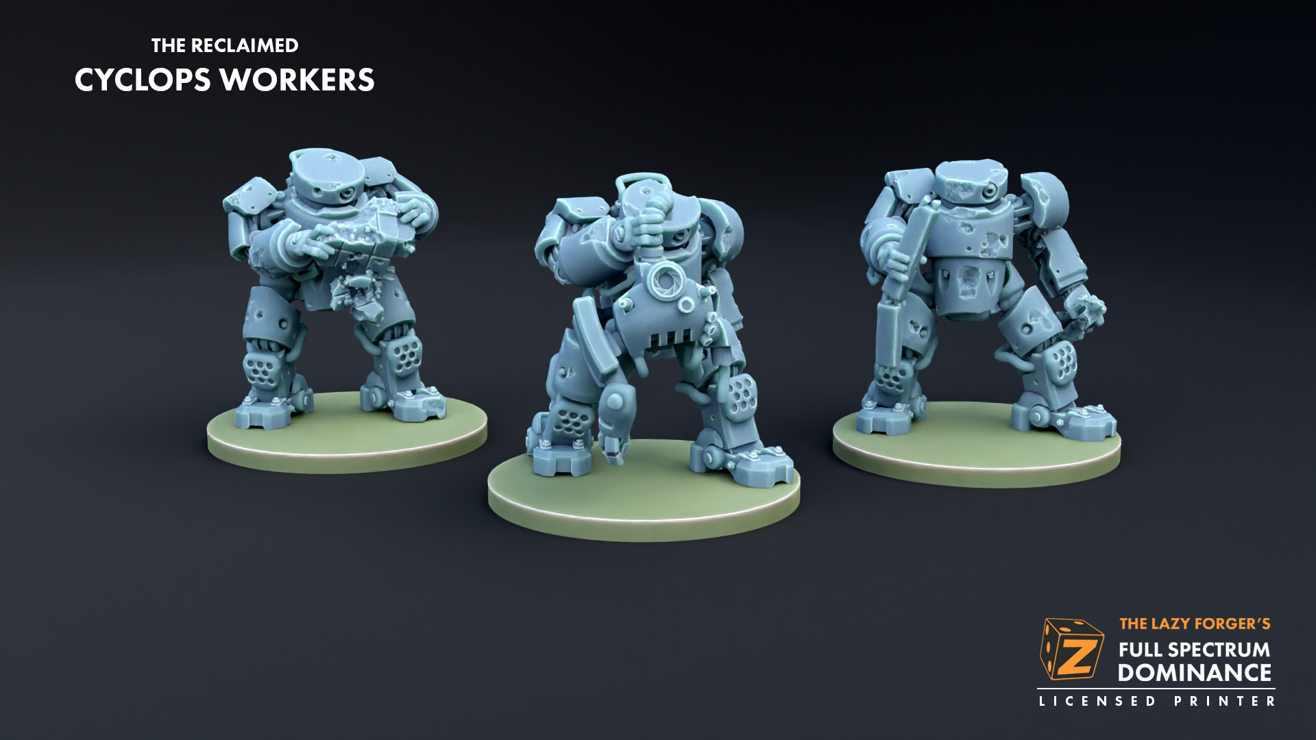 High Mass Production - 60pt Warband Army - The Reclaimed The Lazy Forger