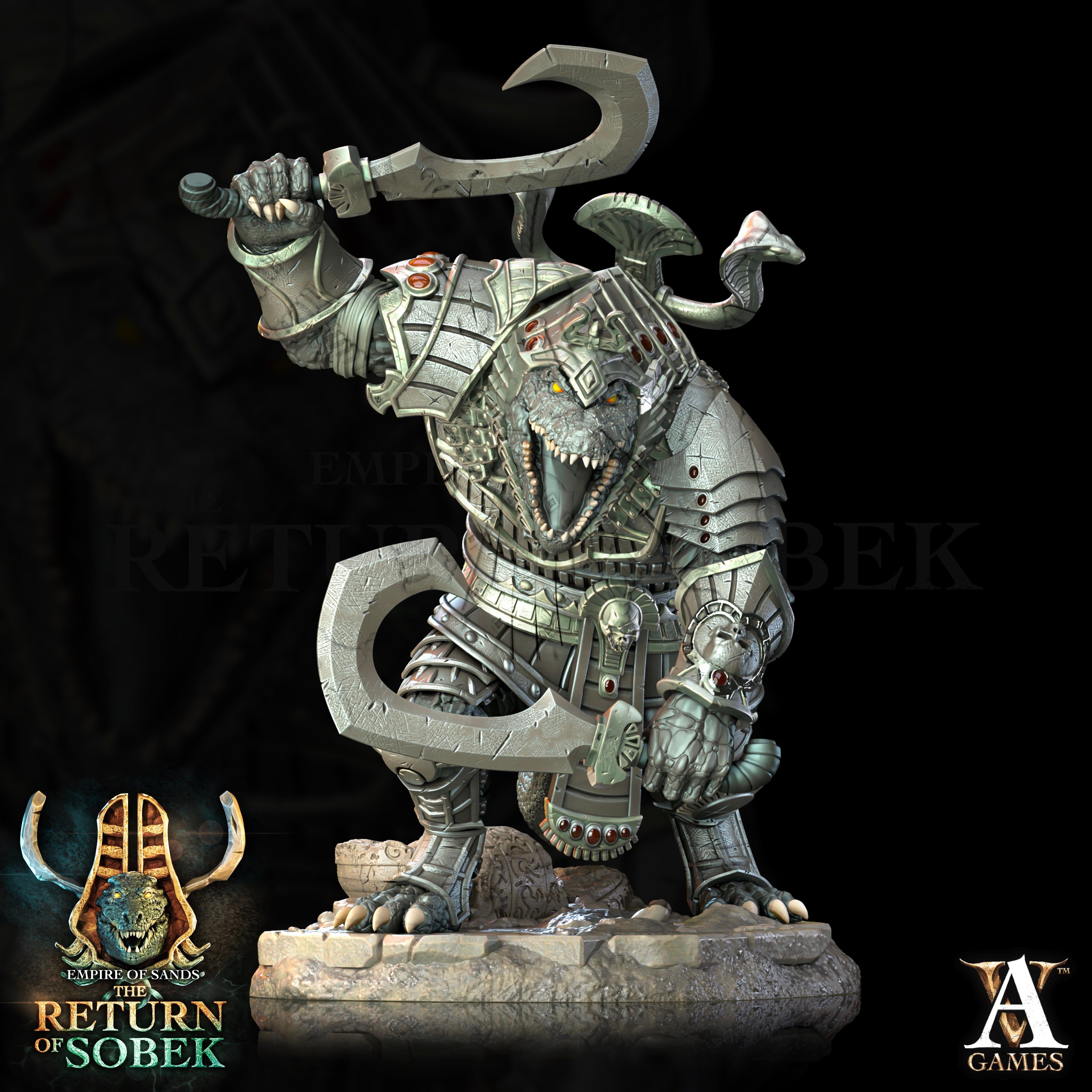 Khampsos Squad (4) - Ankh Overlords Archvillain Games