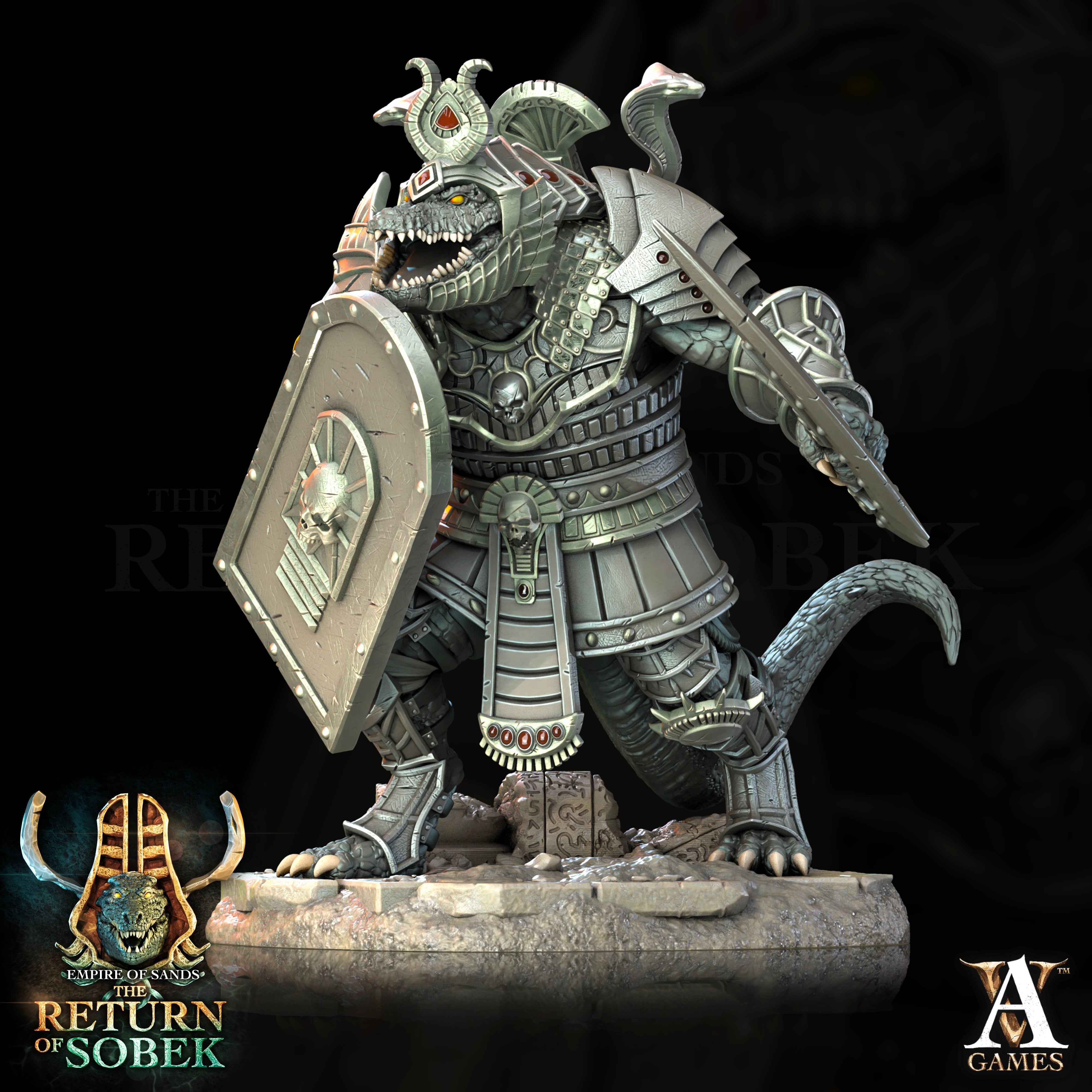 Khampsos Squad (4) - Ankh Overlords Archvillain Games