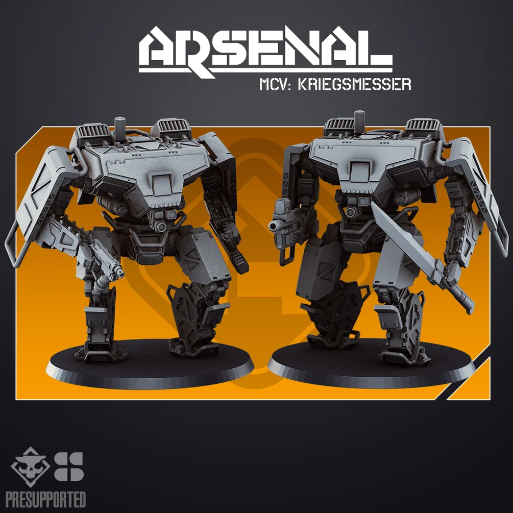 Kriegsmesser - MCV Mech Skullforge Studios