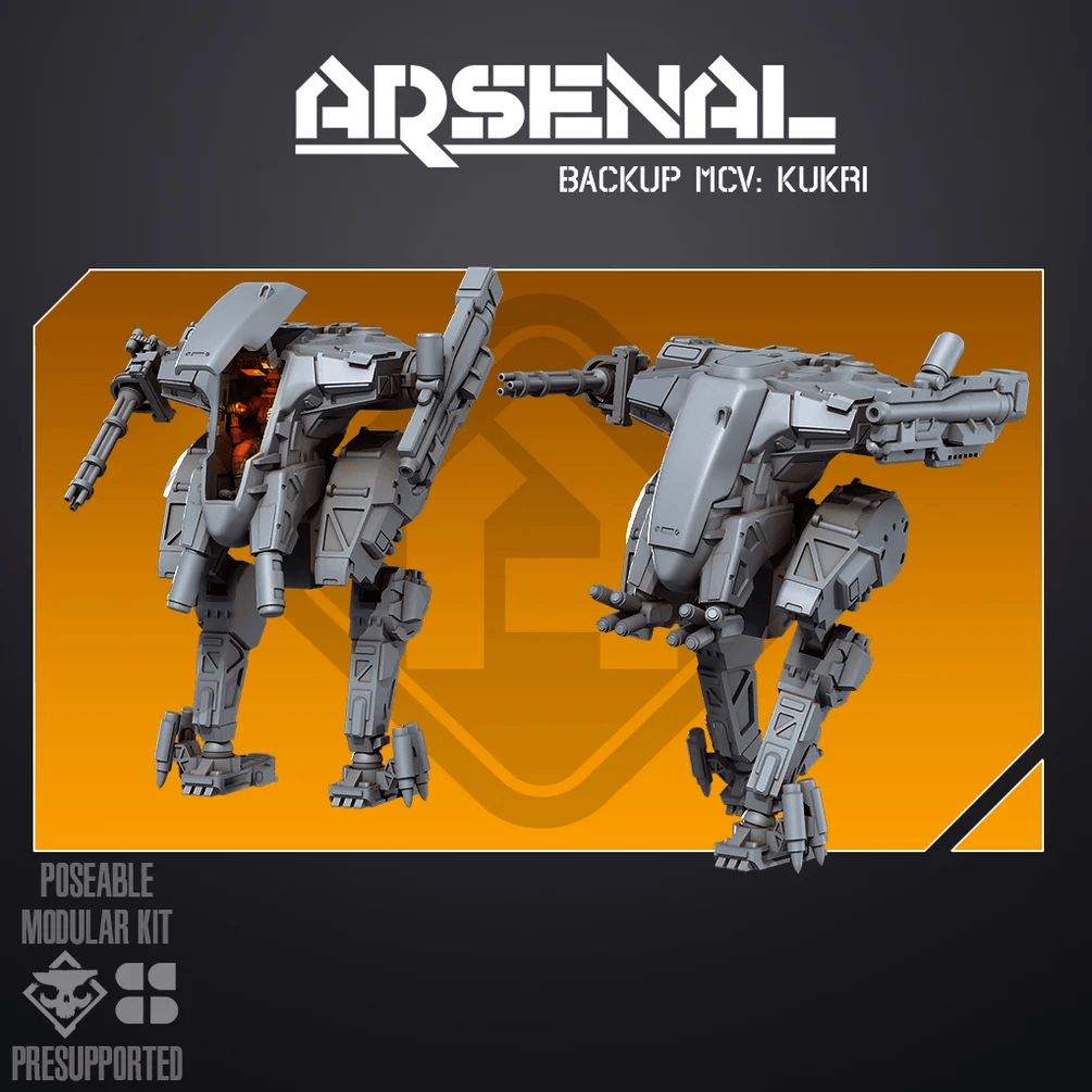 Kukri - MCV Mech Skullforge Studios