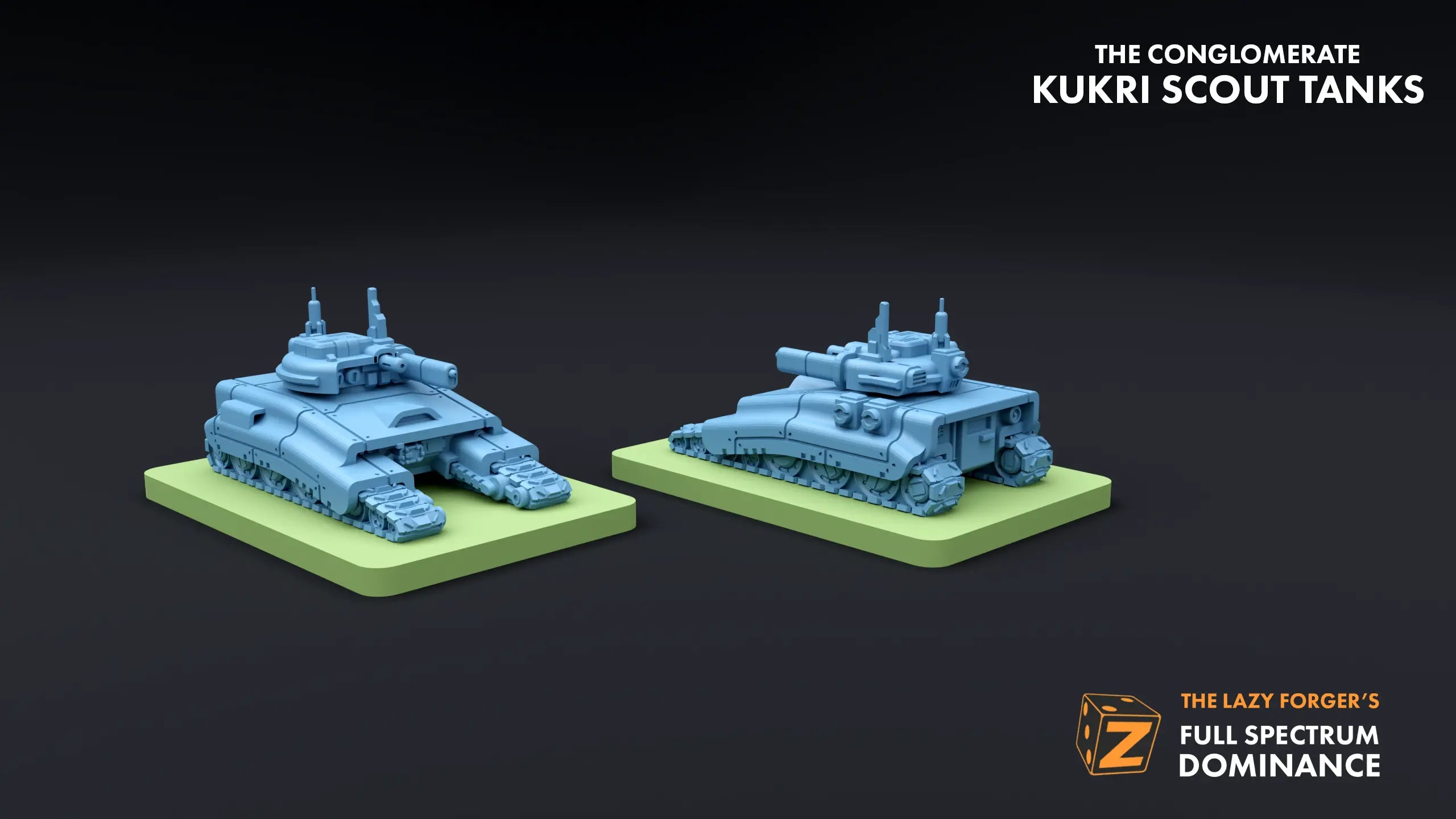 Kukri Scout Tank Pack (2) - The Conglomerate The Lazy Forger