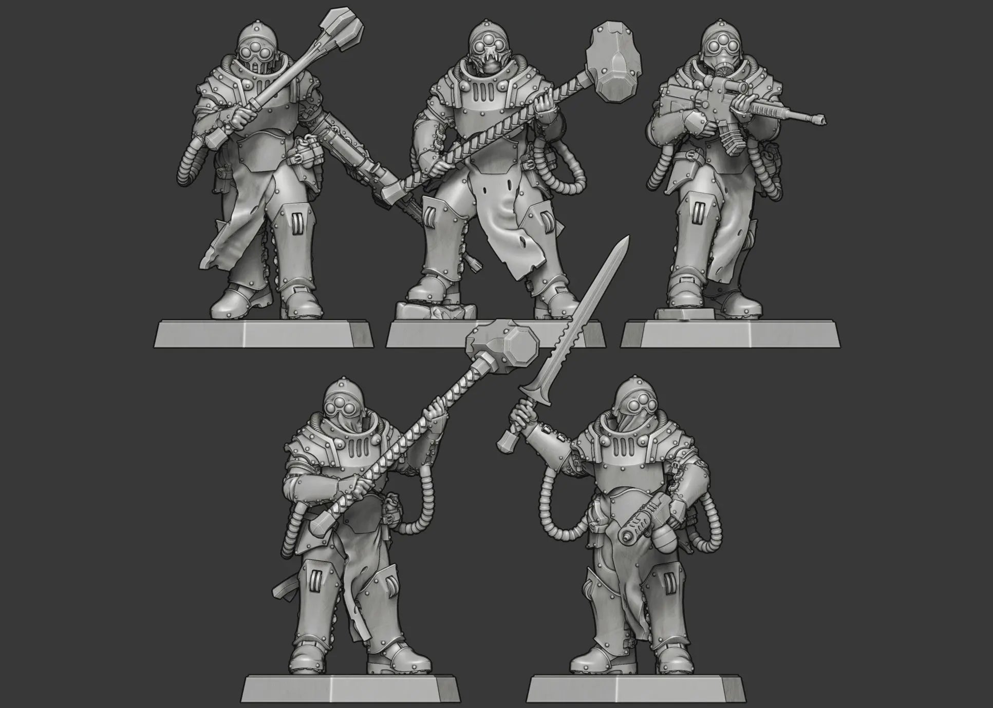 Legionaries in Hazard Armour (5) - The Promised Land Solwyte Studios