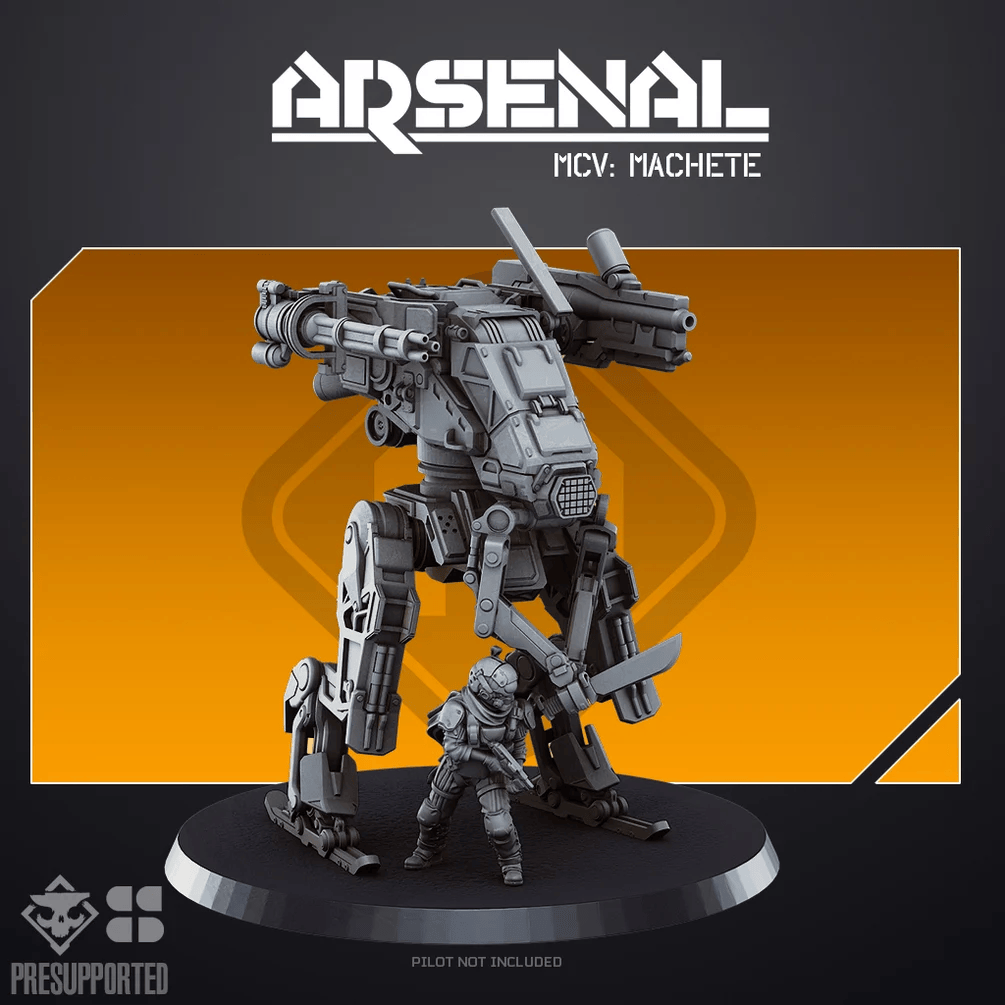 Machette - MCV Mech Skullforge Studios
