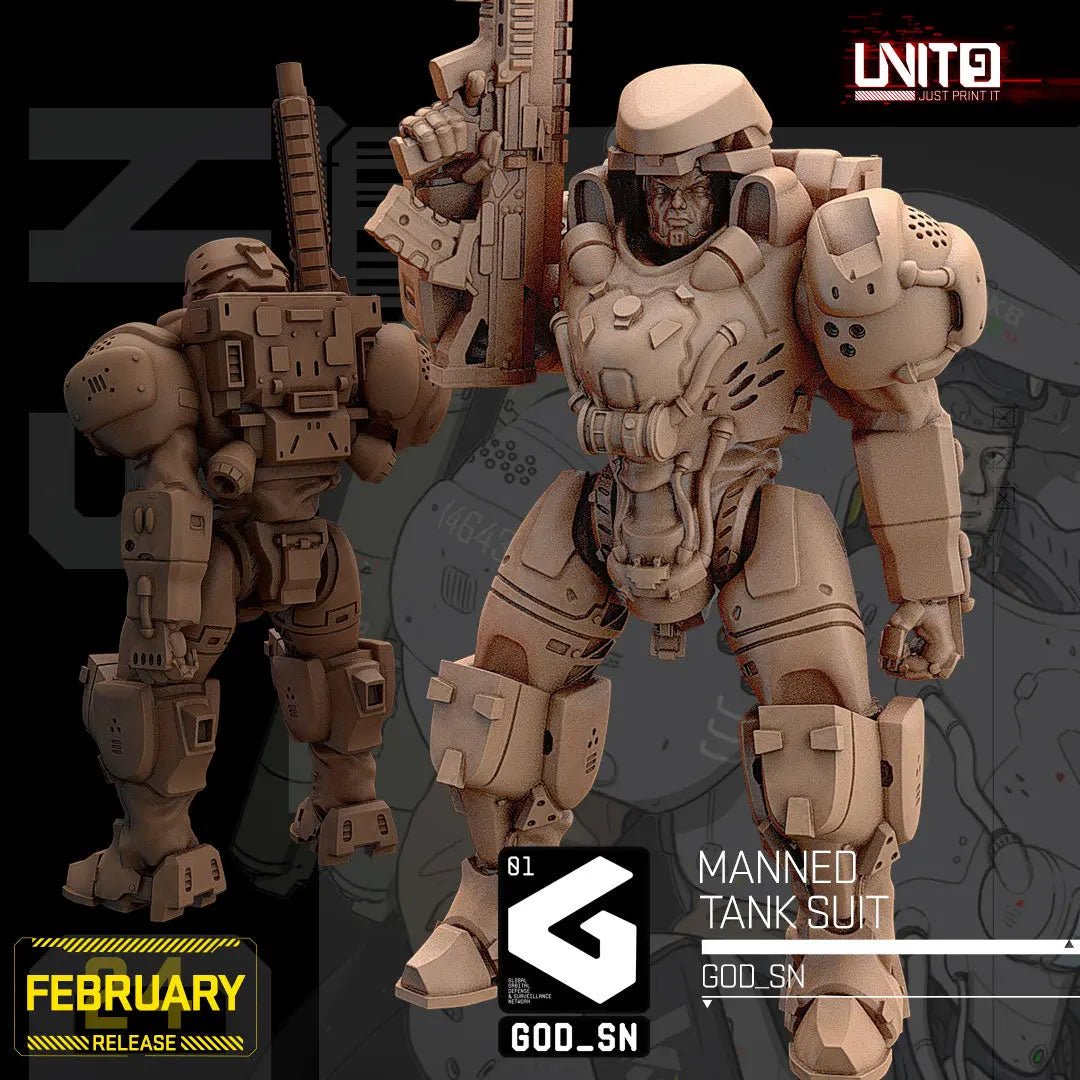 Manned Tank Suit - GOD_SN [FEB 24] Unit 9