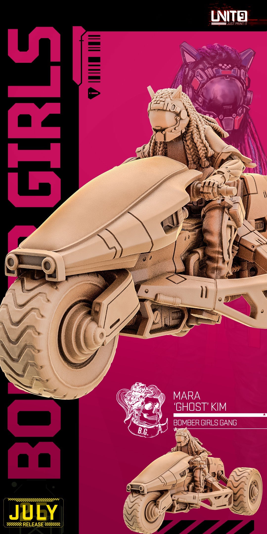 Mara Ghost v2 - Bomber Girls 2025 (JULY 2025) Unit 9