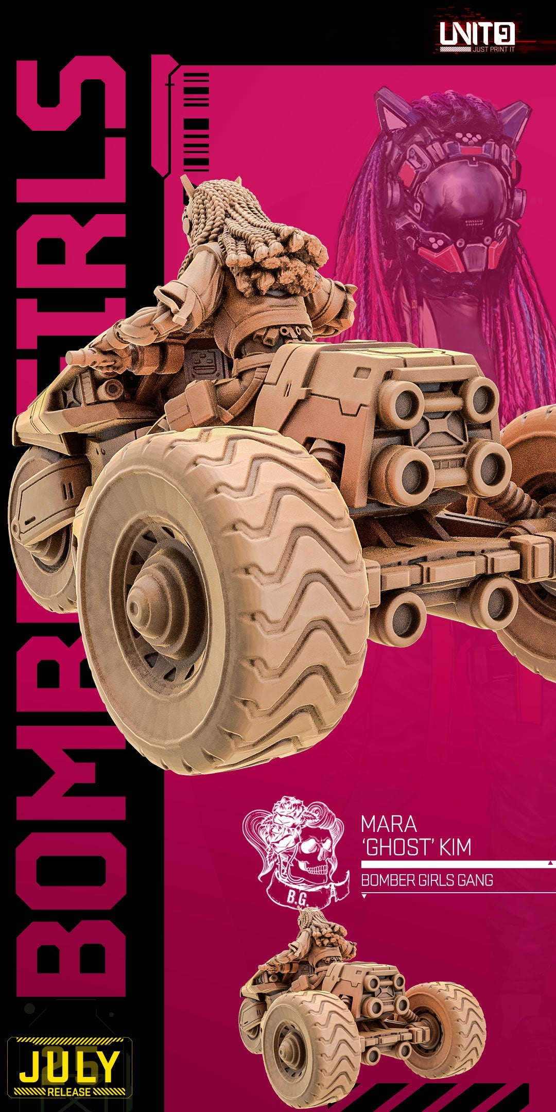 Mara Ghost v2 - Bomber Girls 2025 (JULY 2025) Unit 9