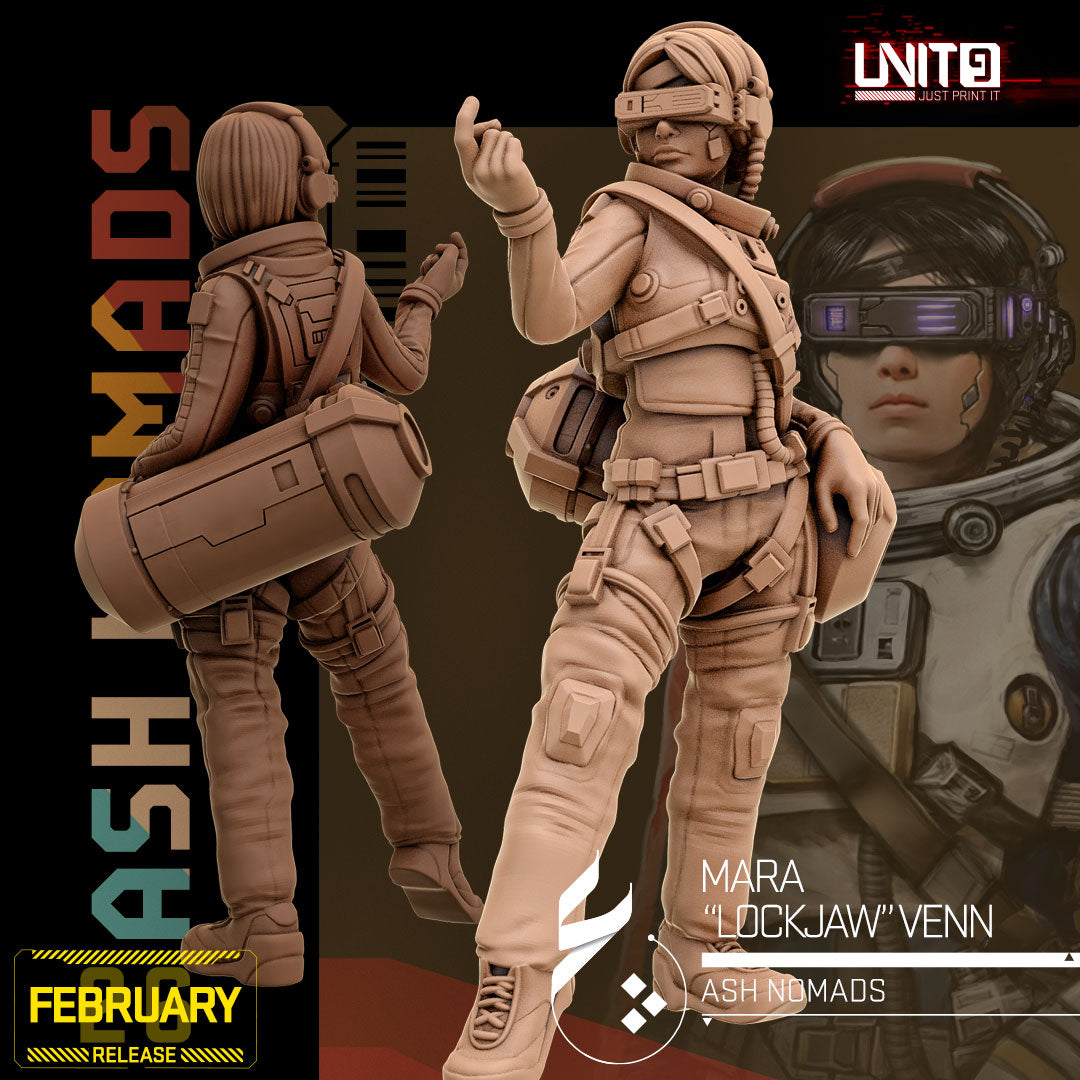 Mara "Lockjaw" Venn v1 - Ash Nomads (FEB 2026) Unit 9