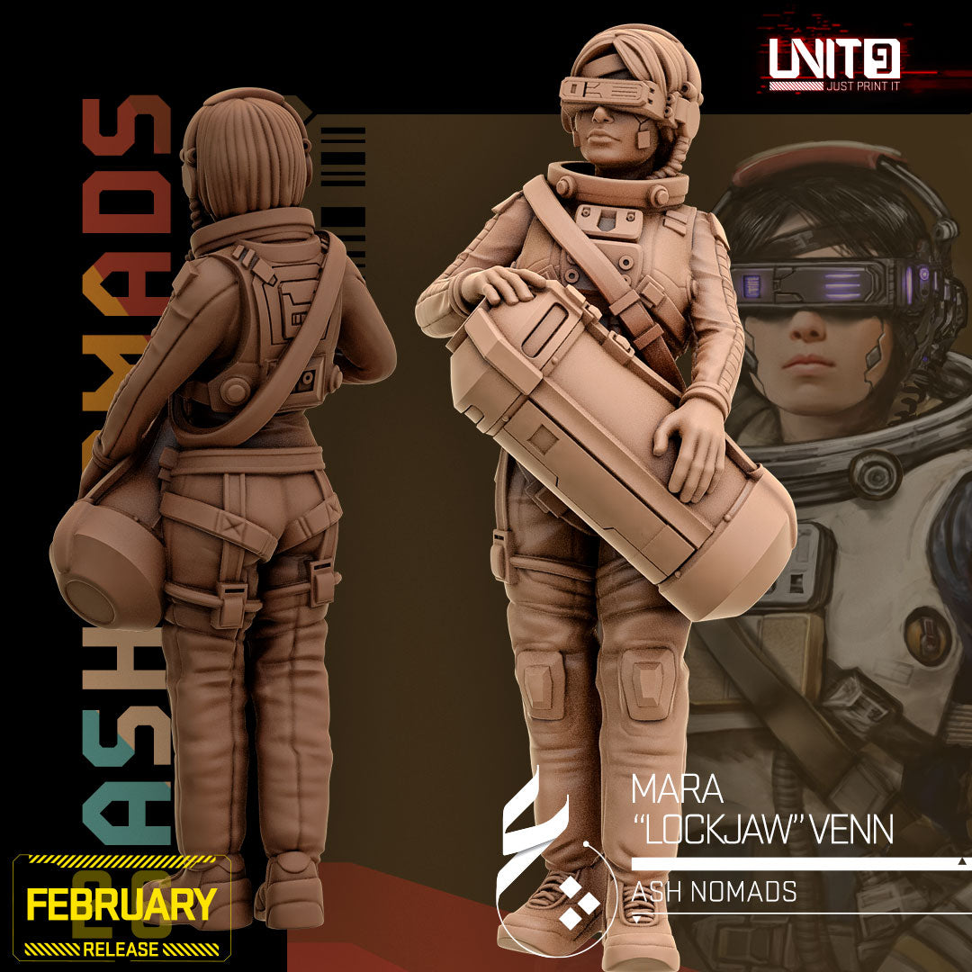 Mara "Lockjaw" Venn v2 - Ash Nomads (FEB 2026) Unit 9