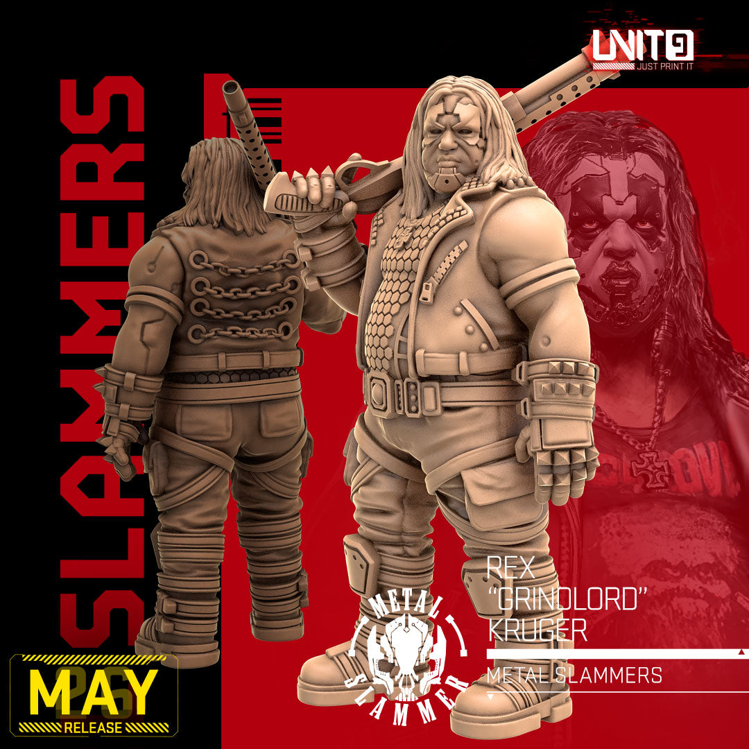 Rex "Grindlord" Kruger v2 - Metal Slammers [MAY 2026] Unit 9