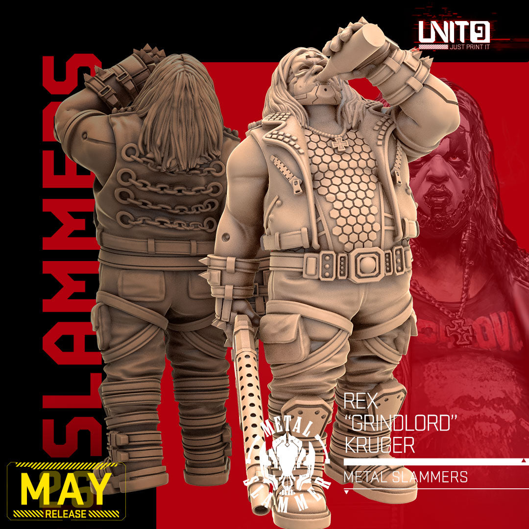 Rex "Grindlord" Kruger v1 - Metal Slammers [MAY 2026] Unit 9