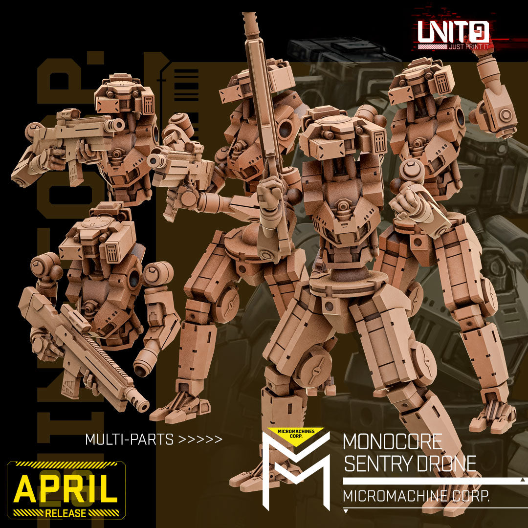 Monocore Sentry Drone unit (5) - Micromachines Corp (APRIL 2026) Unit 9