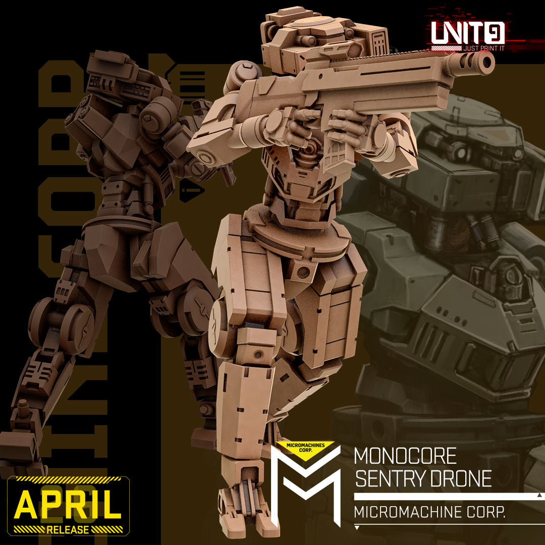 Monocore Sentry Drone unit (5) - Micromachines Corp (APRIL 2026) Unit 9
