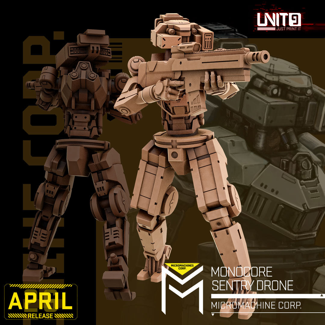 Monocore Sentry Drone unit (5) - Micromachines Corp (APRIL 2026) Unit 9