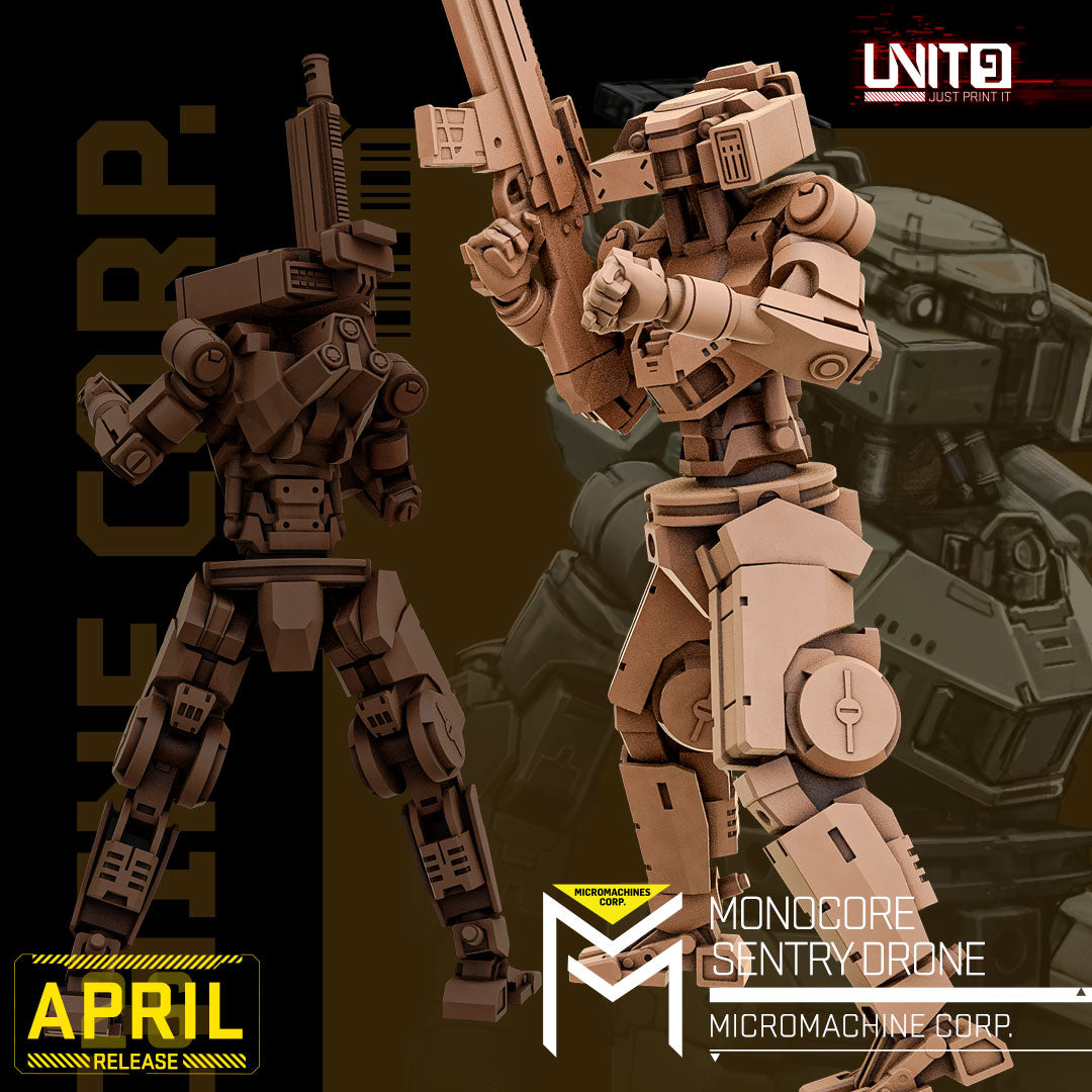 Monocore Sentry Drone unit (5) - Micromachines Corp (APRIL 2026) Unit 9