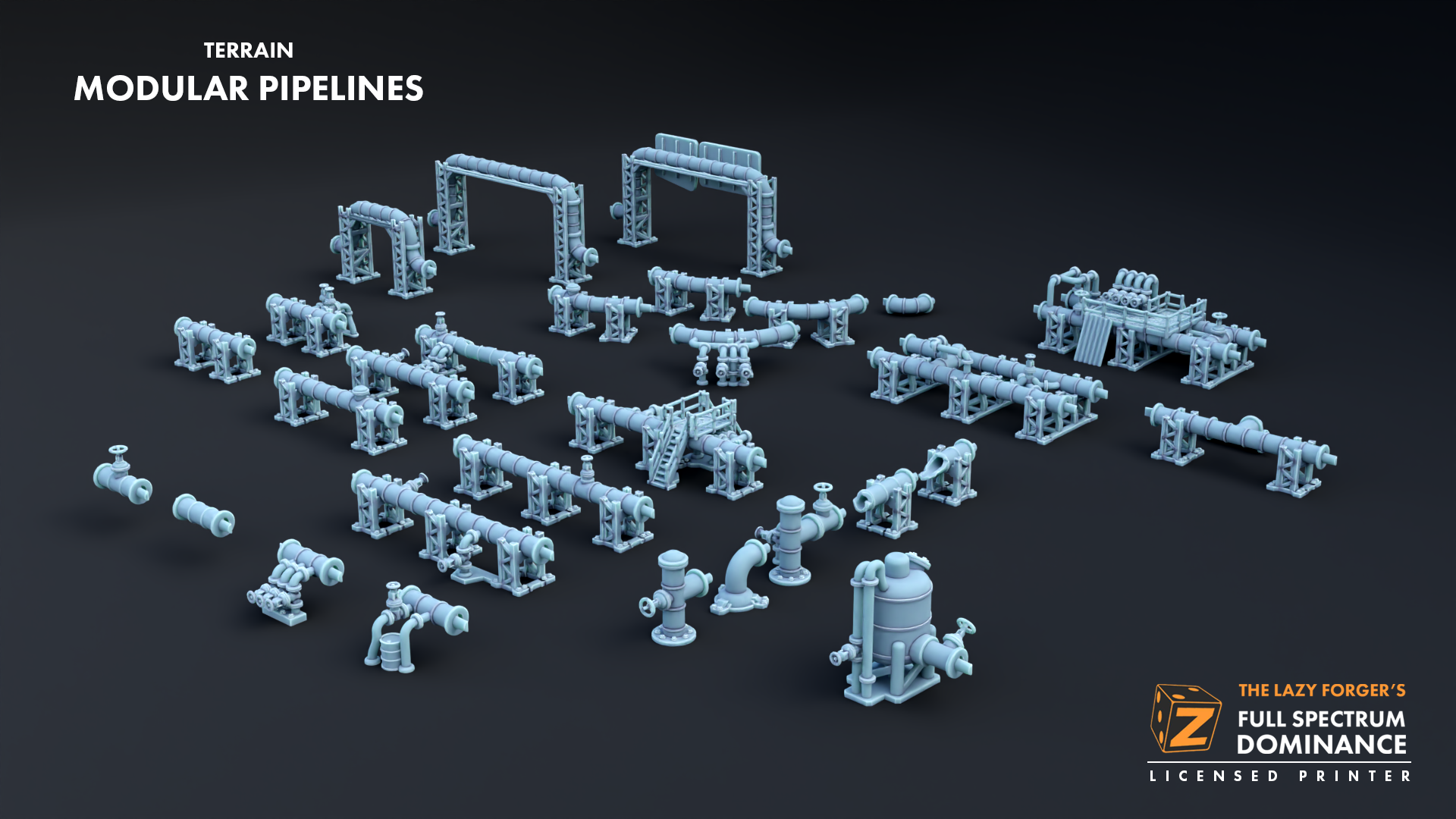 Modular Pipelines - 6-8mm Terrain - FSD The Lazy Forger