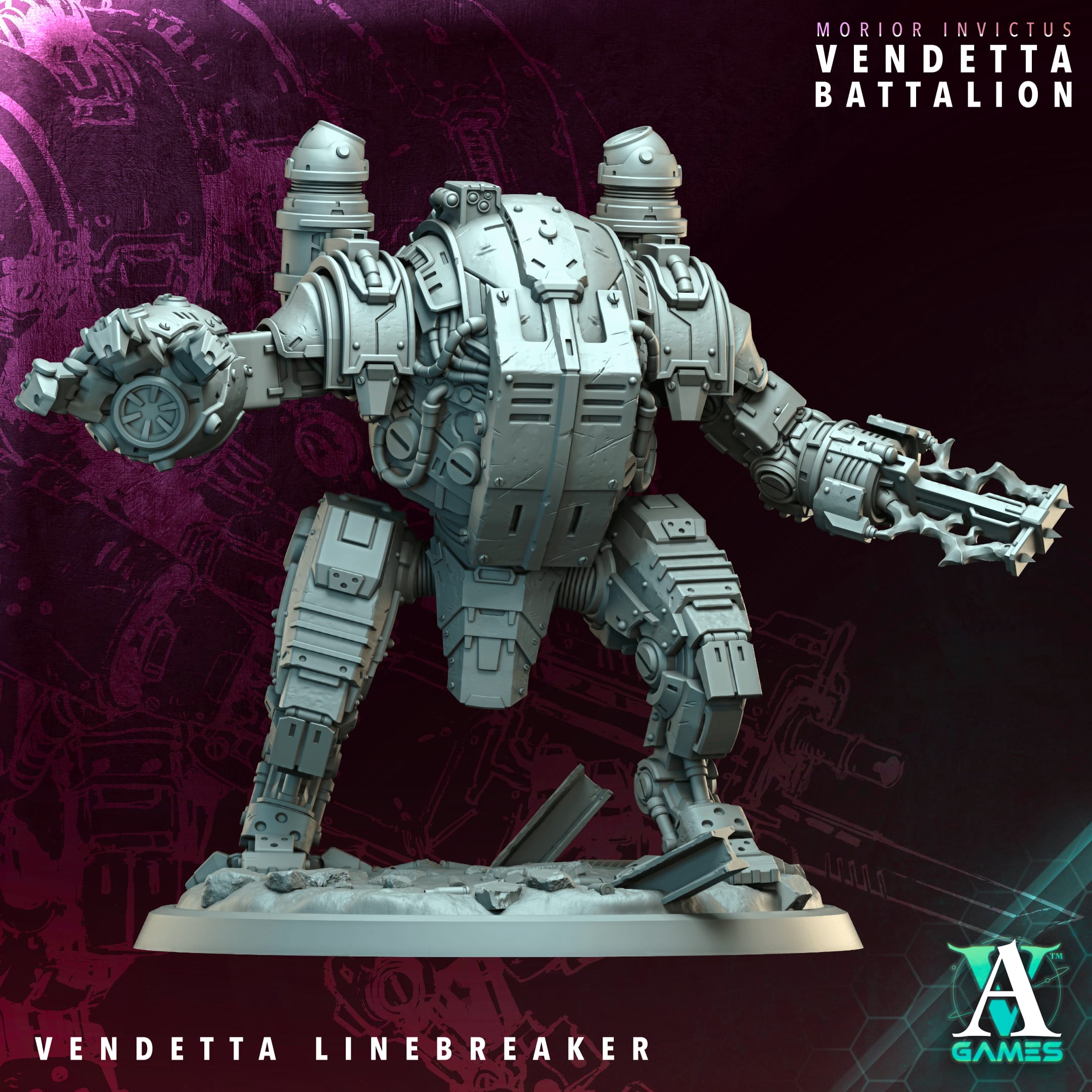 Linebreaker - Morior Invictus Archvillain Games