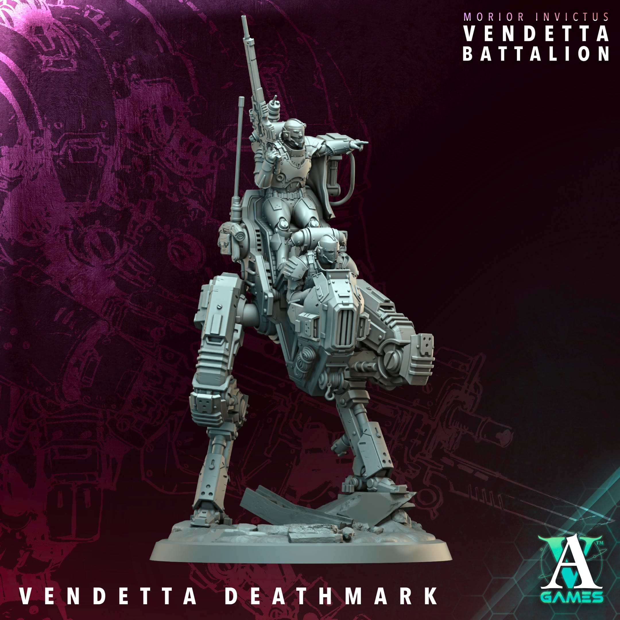 Deathmark - Morior Invictus Archvillain Games