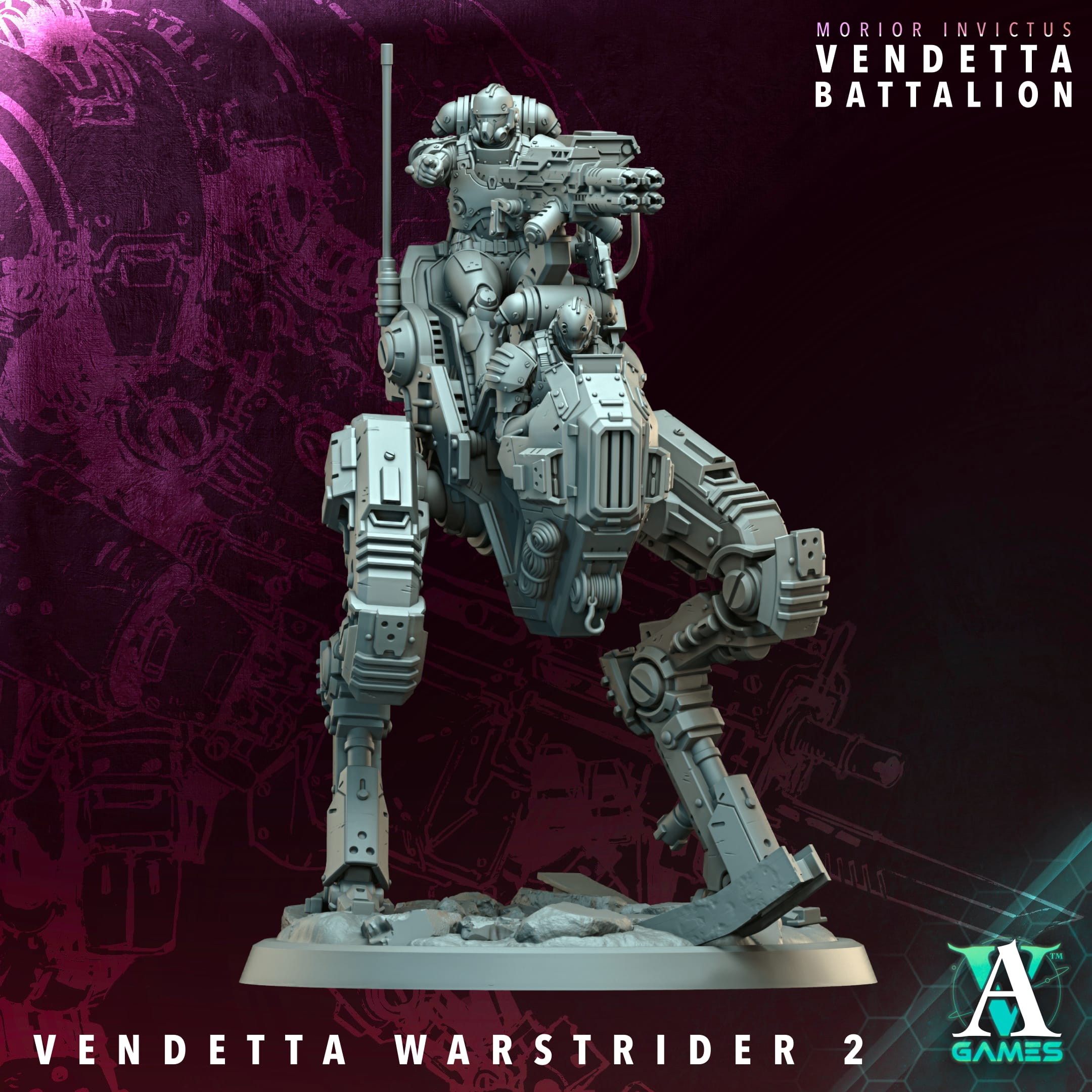 Warstrider - Morior Invictus Archvillain Games