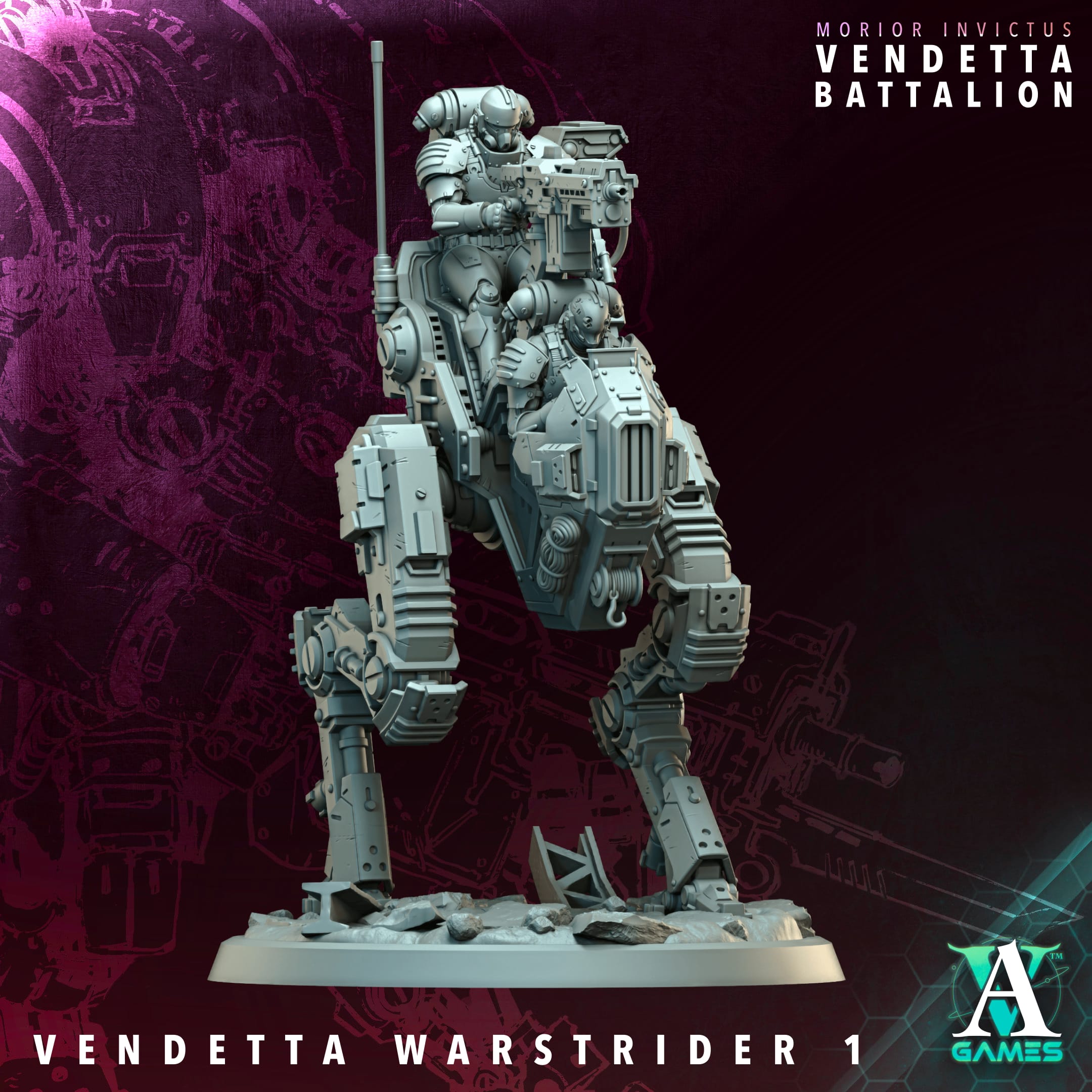 Warstrider - Morior Invictus Archvillain Games