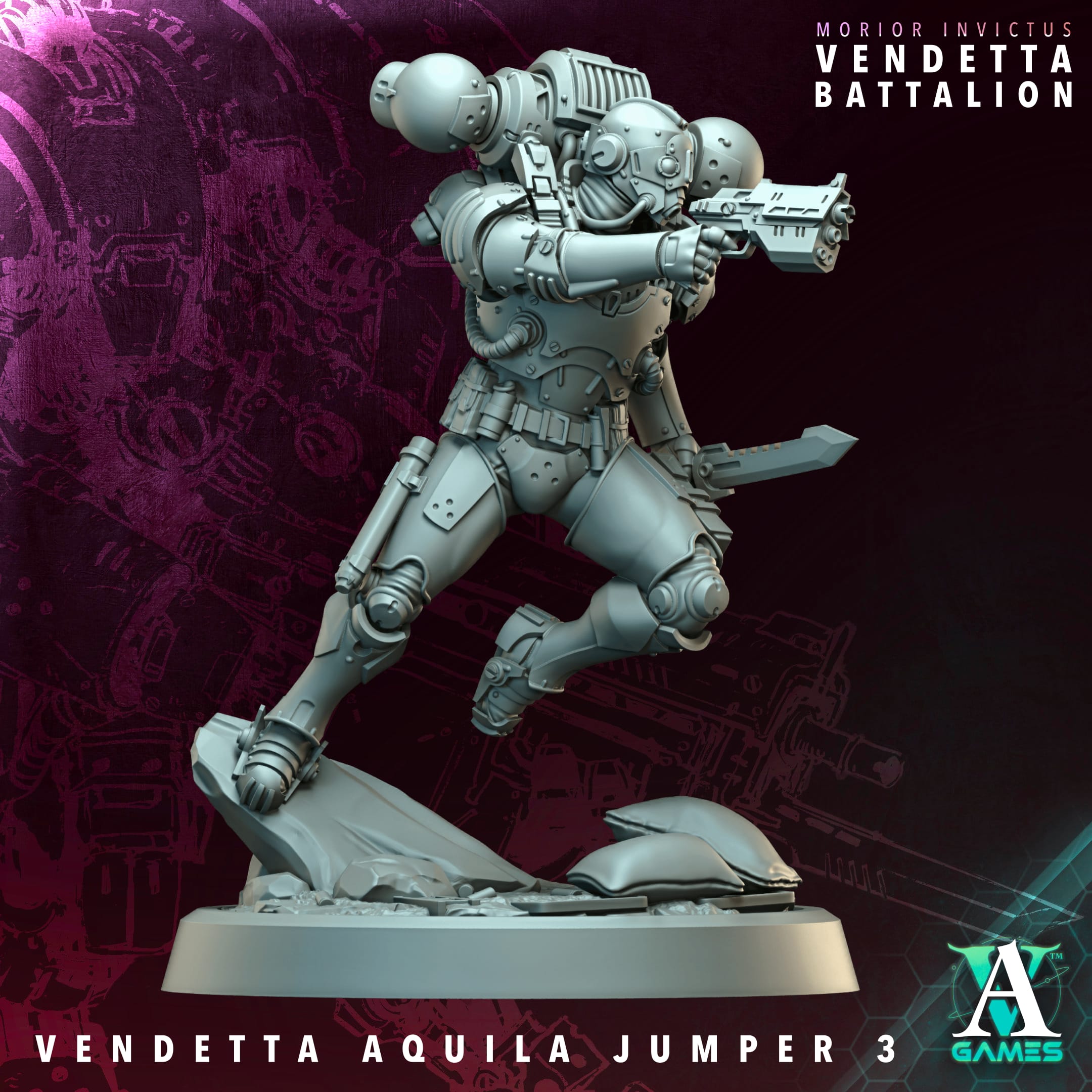 Aquilla Jumper - Morior Invictus Archvillain Games