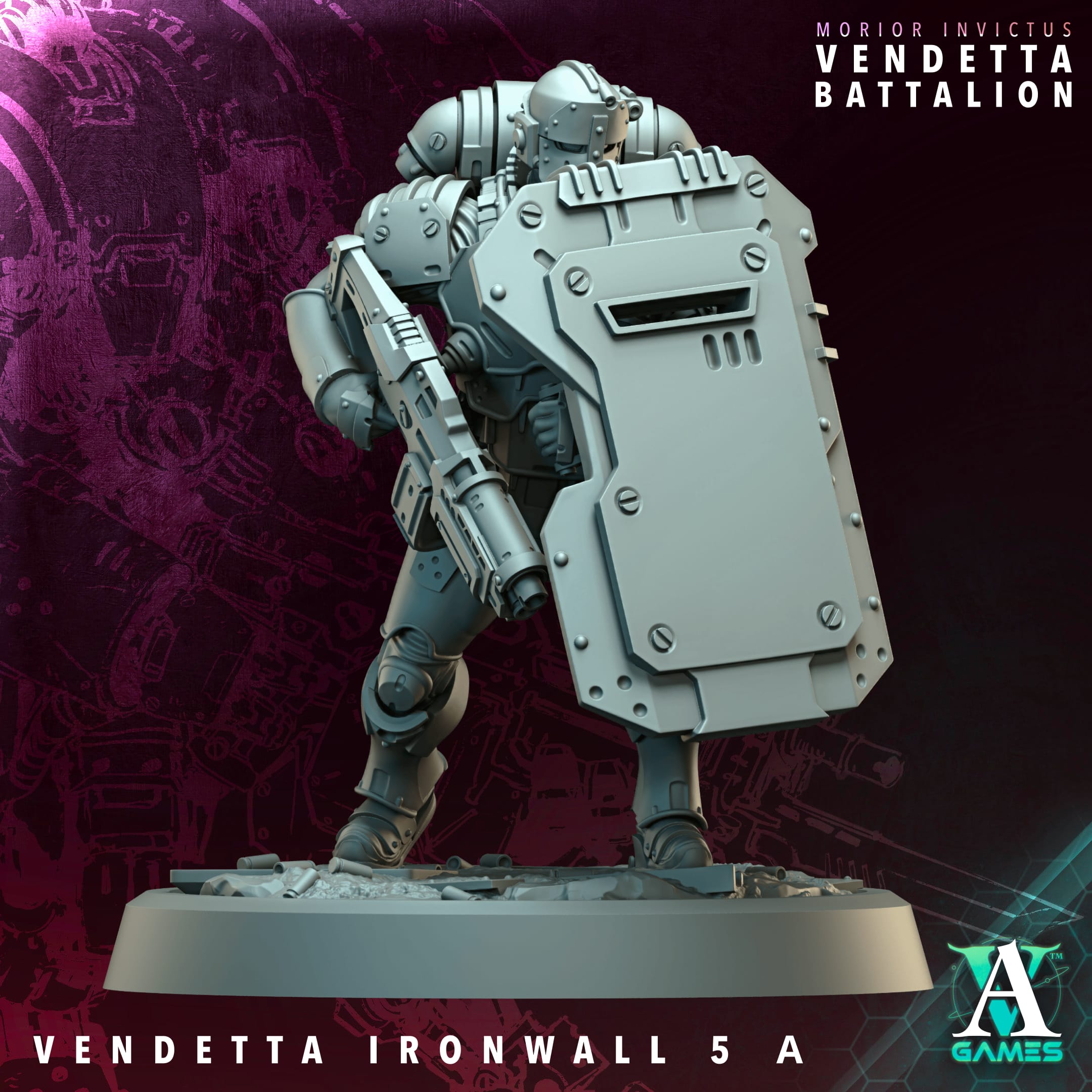 Ironwall - Morior Invictus Archvillain Games