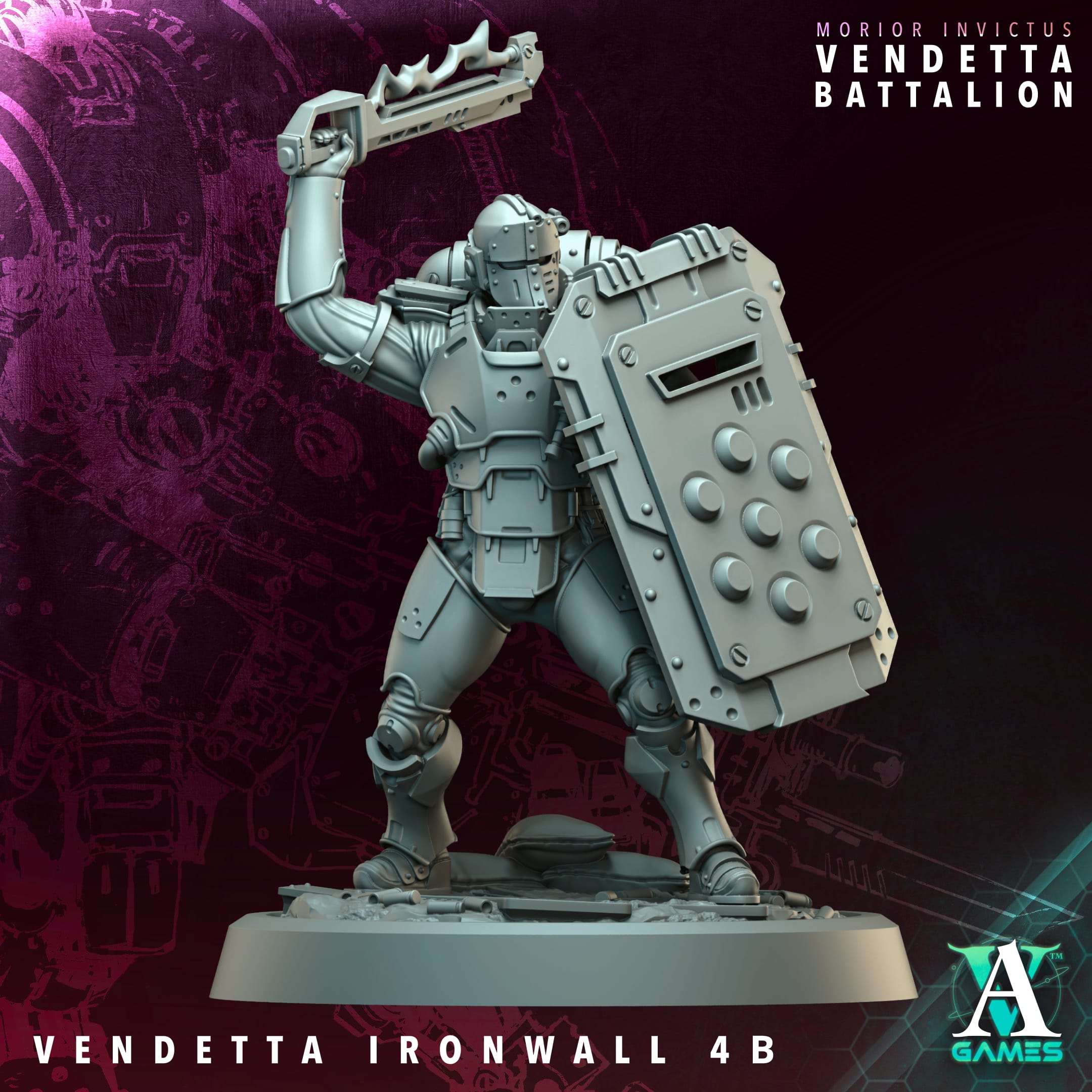 Ironwall - Morior Invictus Archvillain Games