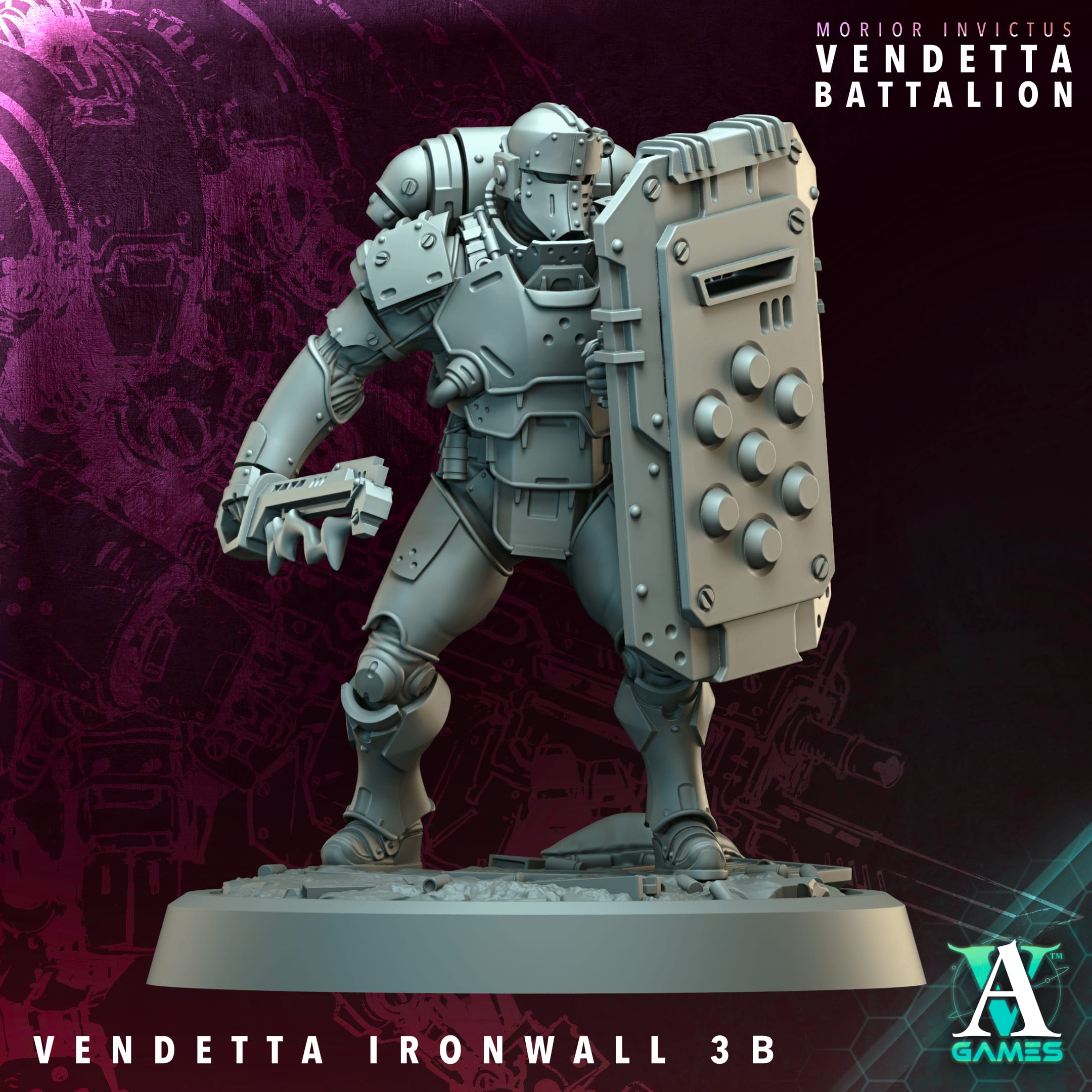 Ironwall - Morior Invictus Archvillain Games