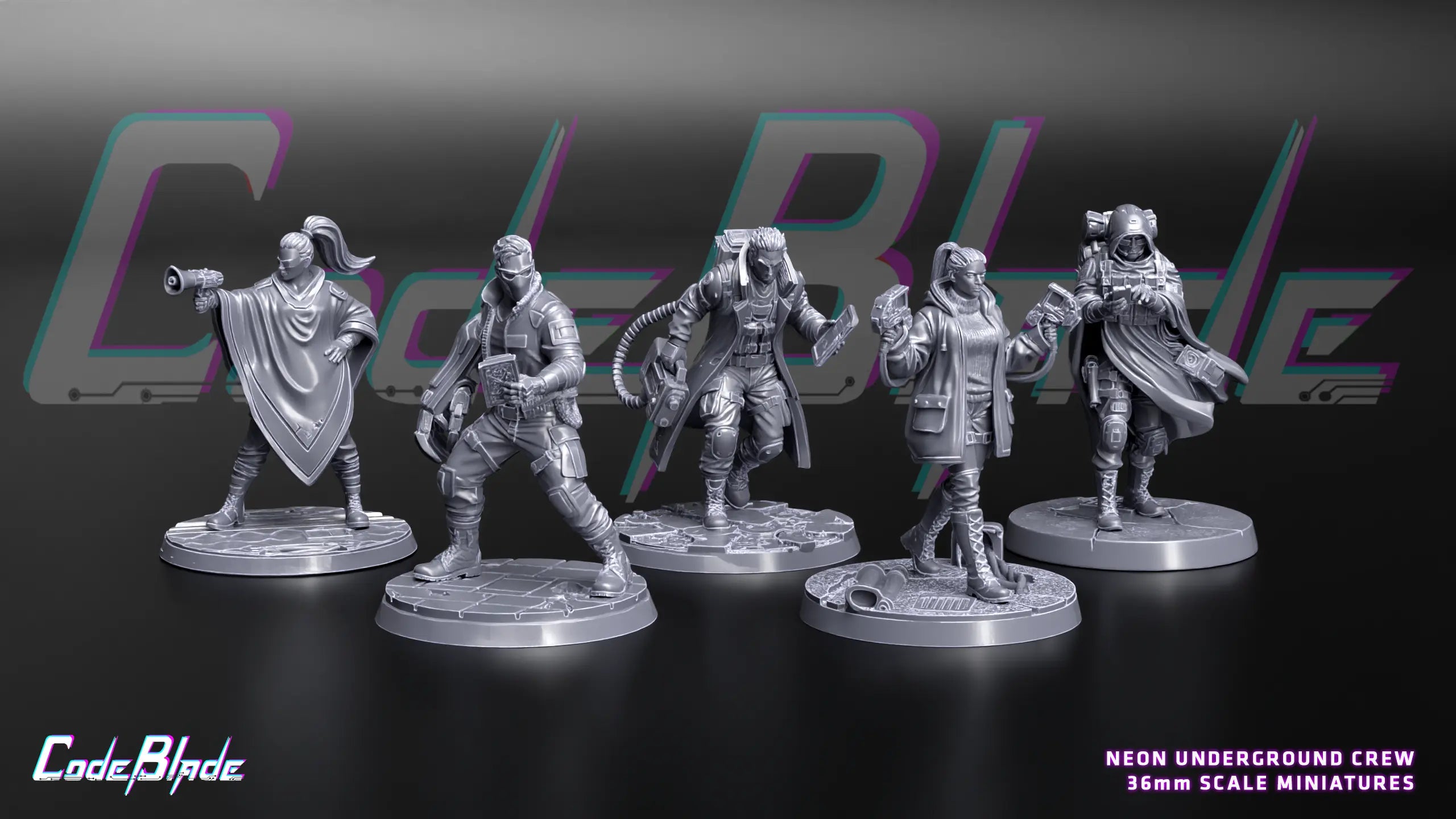 Neon Underground - Codeblade Crew Neurocraft