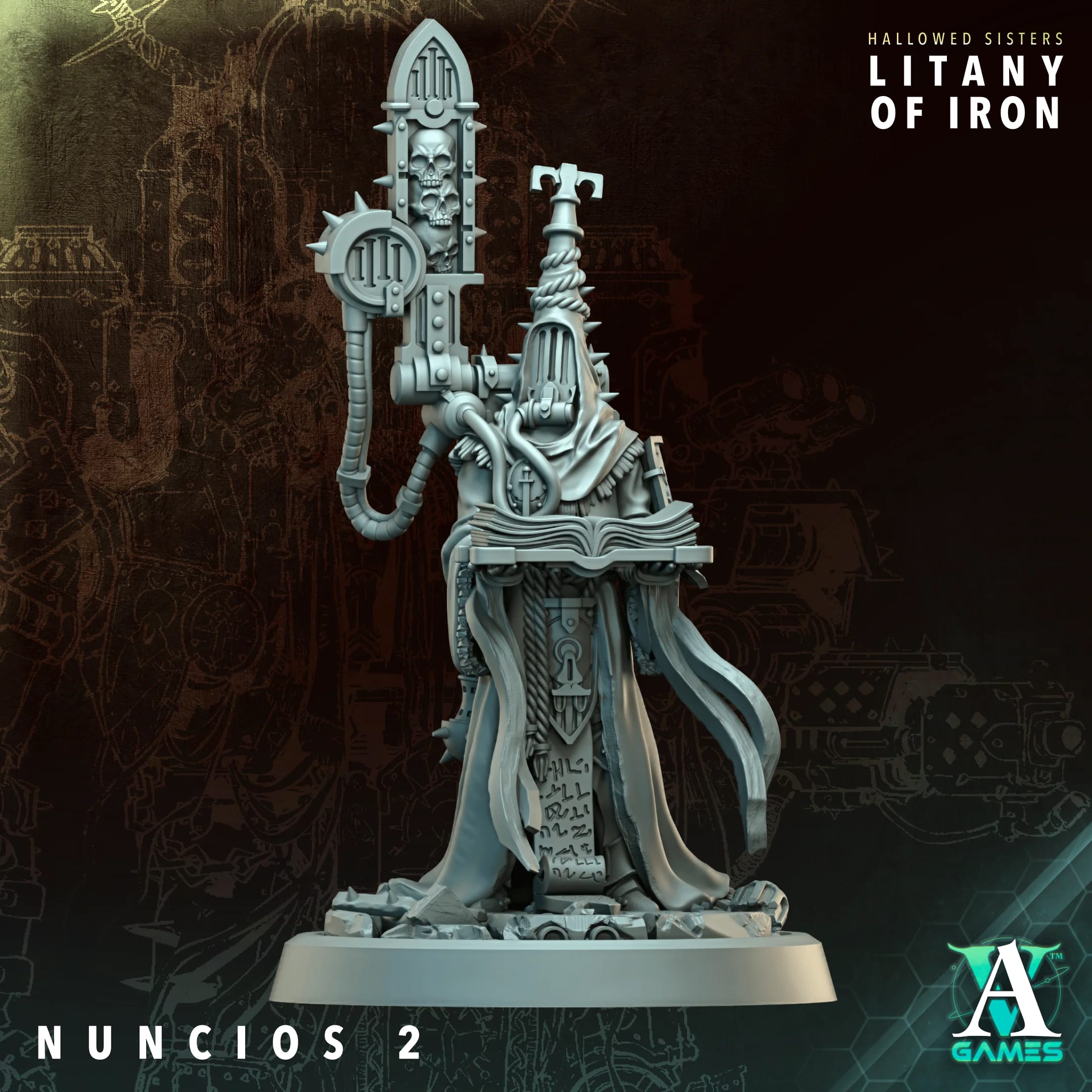 Nuncios (3) - Astral Crusaders & Hallowed Sisters Archvillain Games